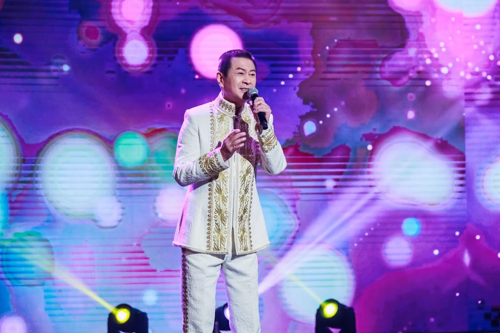 蔡小虎上節目錄影。（中天提供）