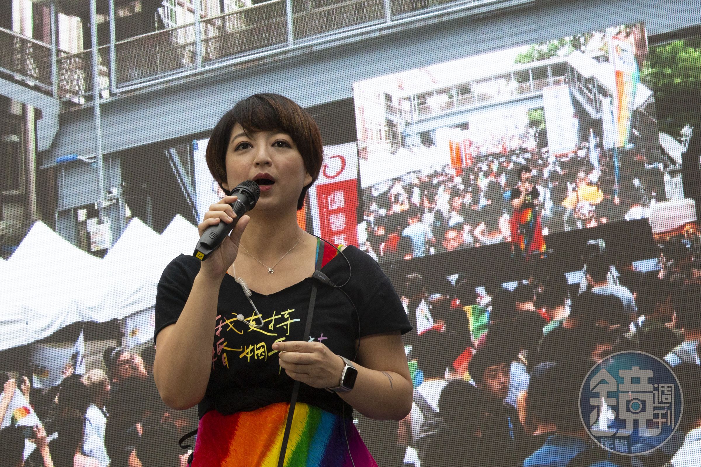呂欣潔今po文,提到最近聽說民眾黨內的大內宣把同婚釋憲加油添醋講成柯文哲的功勞,她希望民眾黨內和支持者們「不、要、鬼、扯!」(本刊資料照)