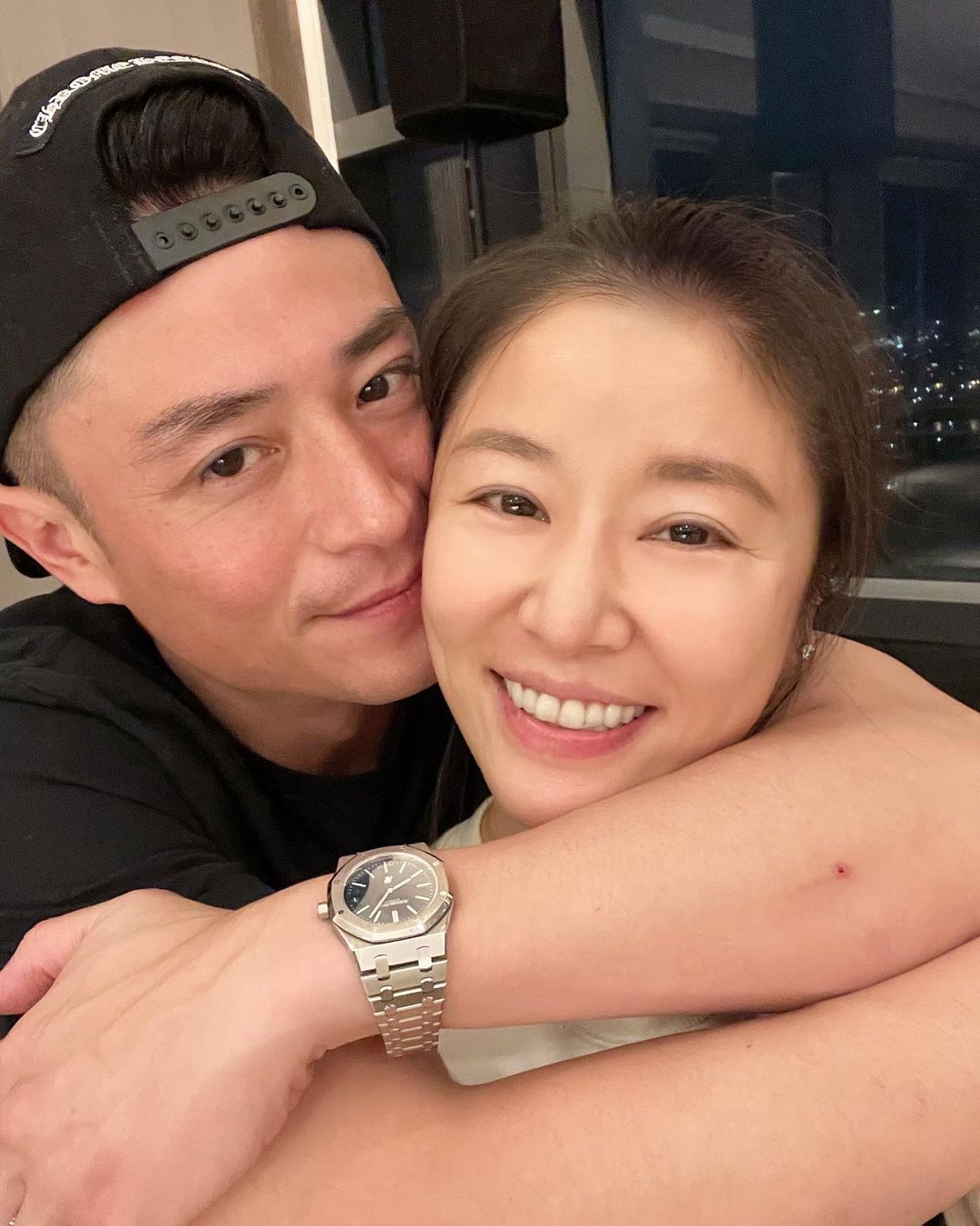 林心如與霍建華曾被拍到在東區街頭爭吵,但她強調感情穩定。(翻攝自林心如ig)