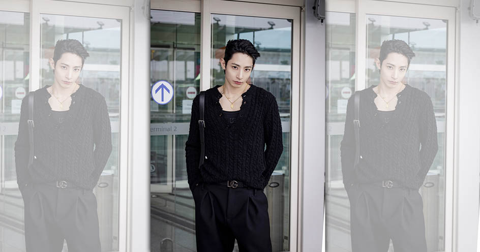 呃...李洙赫這眼神，誰受得了？（Dolce&Gabbana提供）