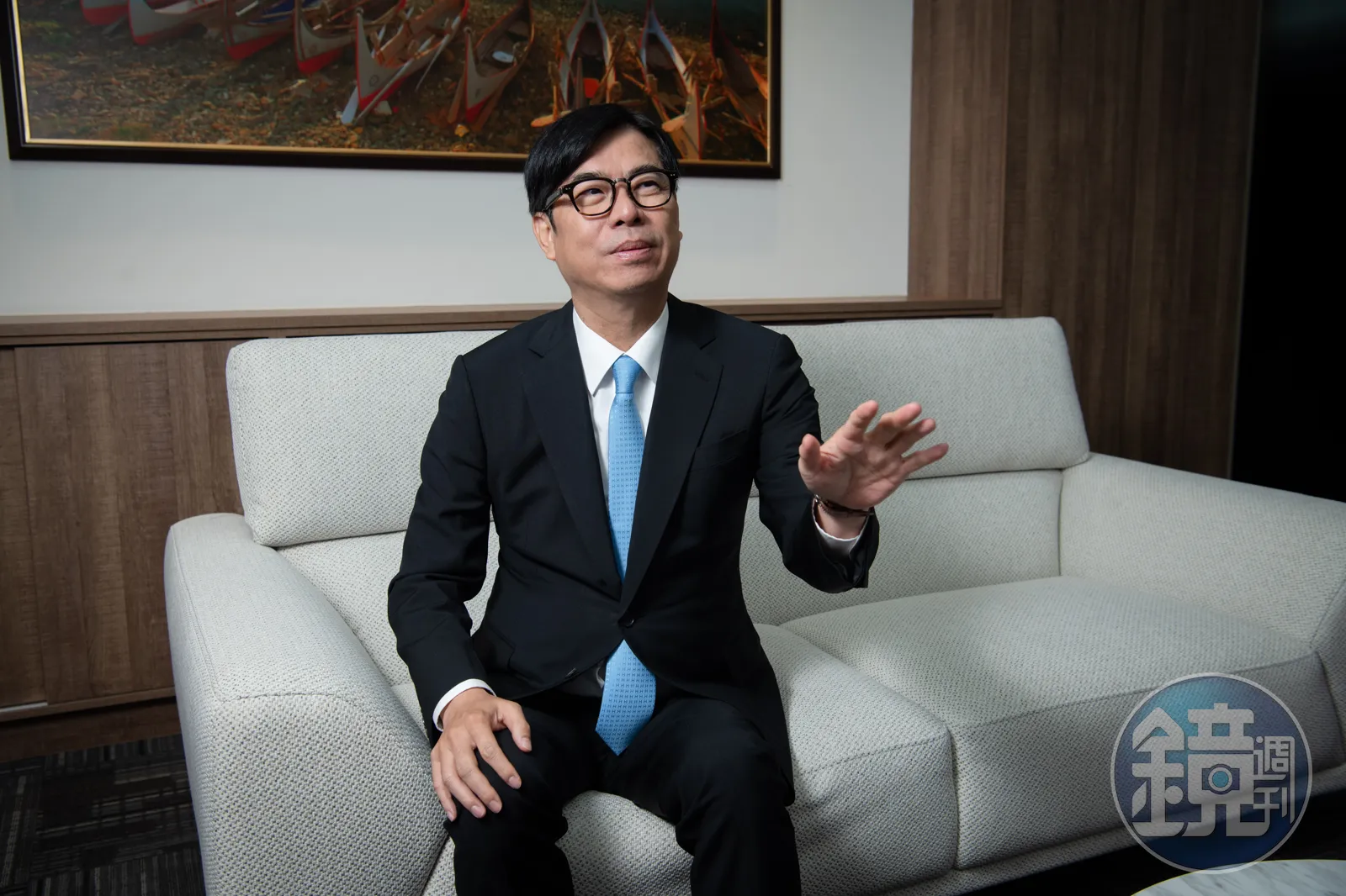 綠營高雄市長初選結果預計今出爐，陳其邁先喊「恭喜」。（本刊資料照）