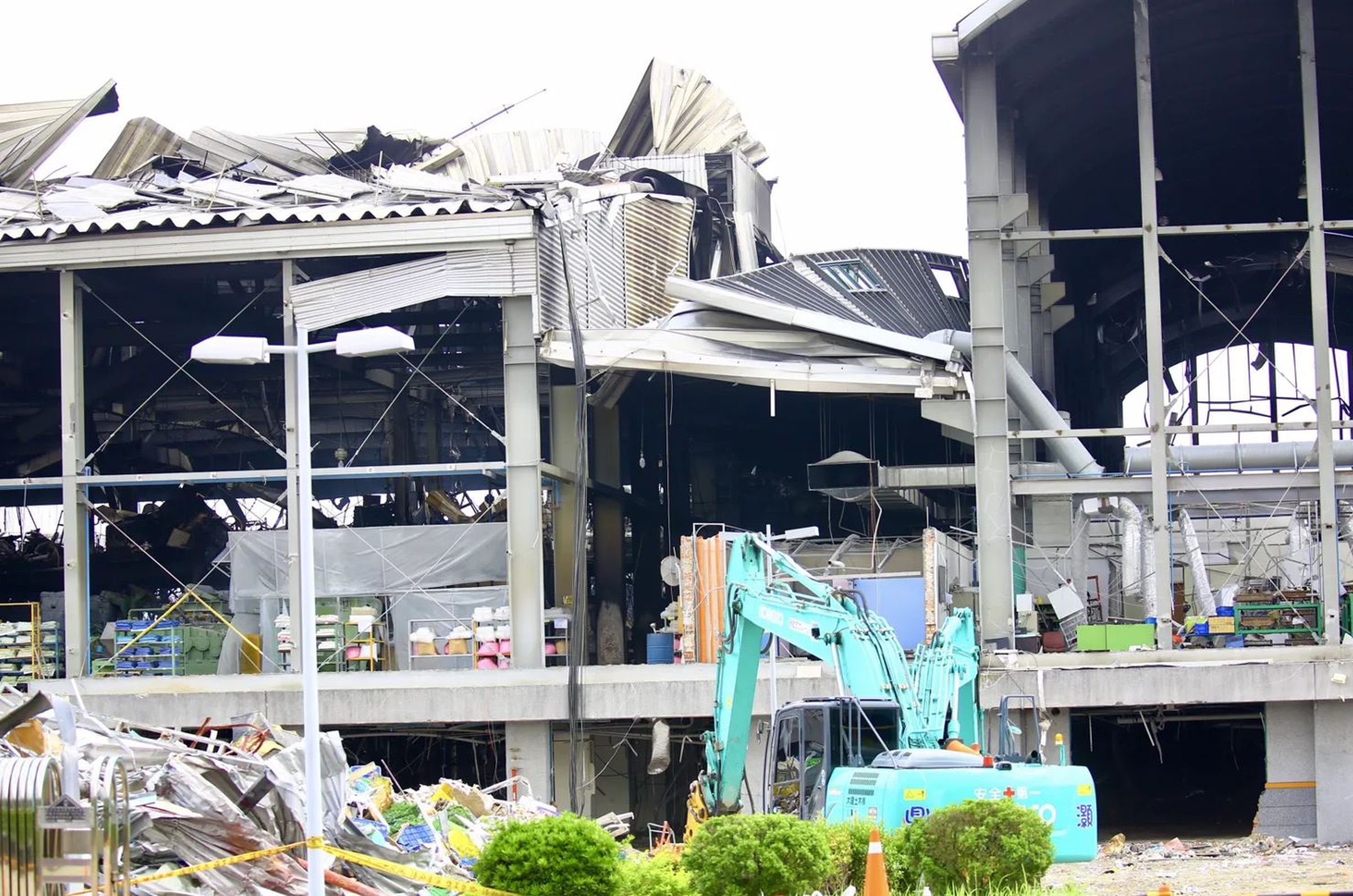 屏東明揚國際科技公司工廠上月22日爆炸,造成10死、111傷慘劇。(本刊資料照)