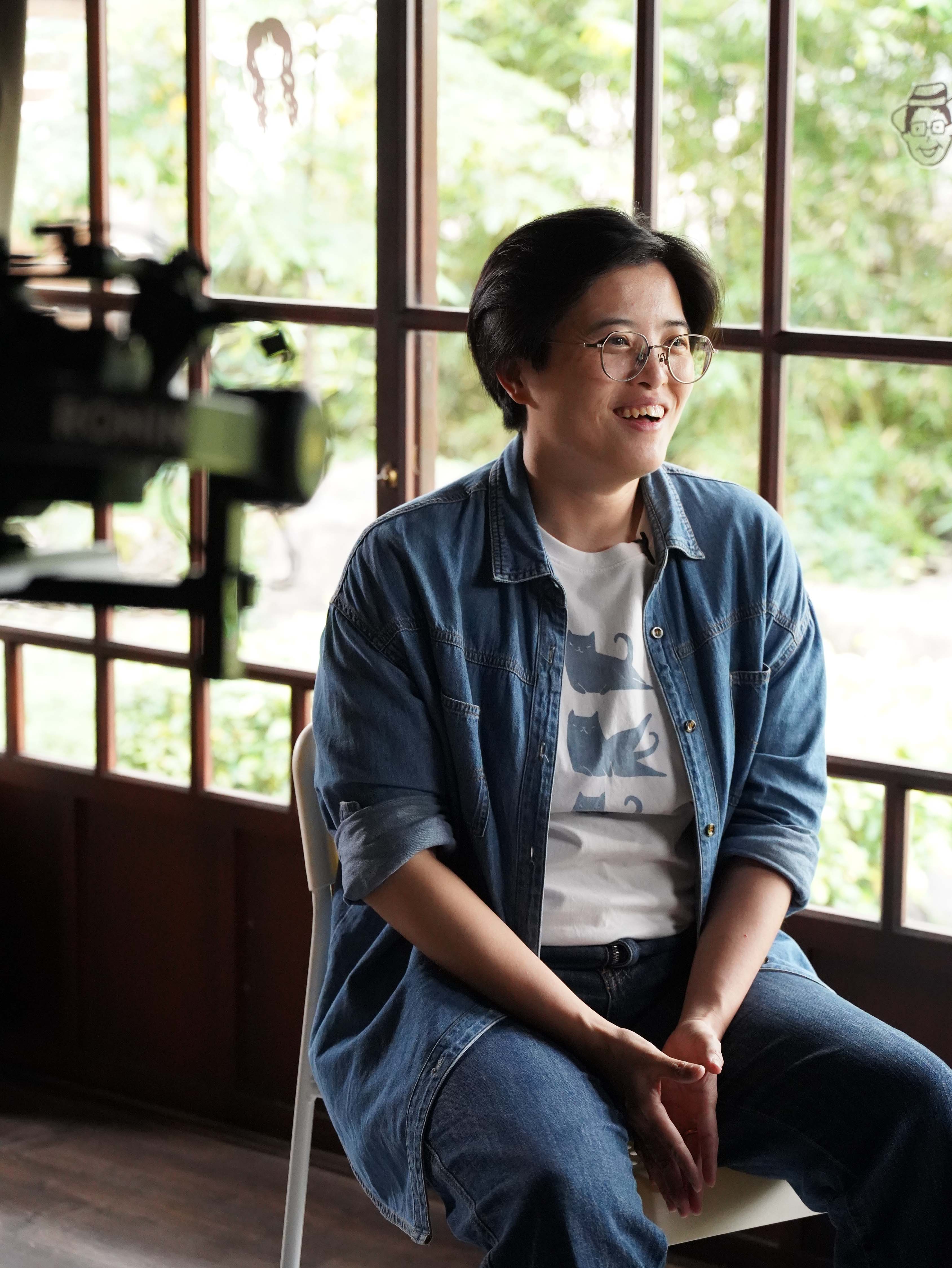  《台灣漫遊錄》作家楊双子重返故鄉台中—她的文學養成之地。（公視提供）
