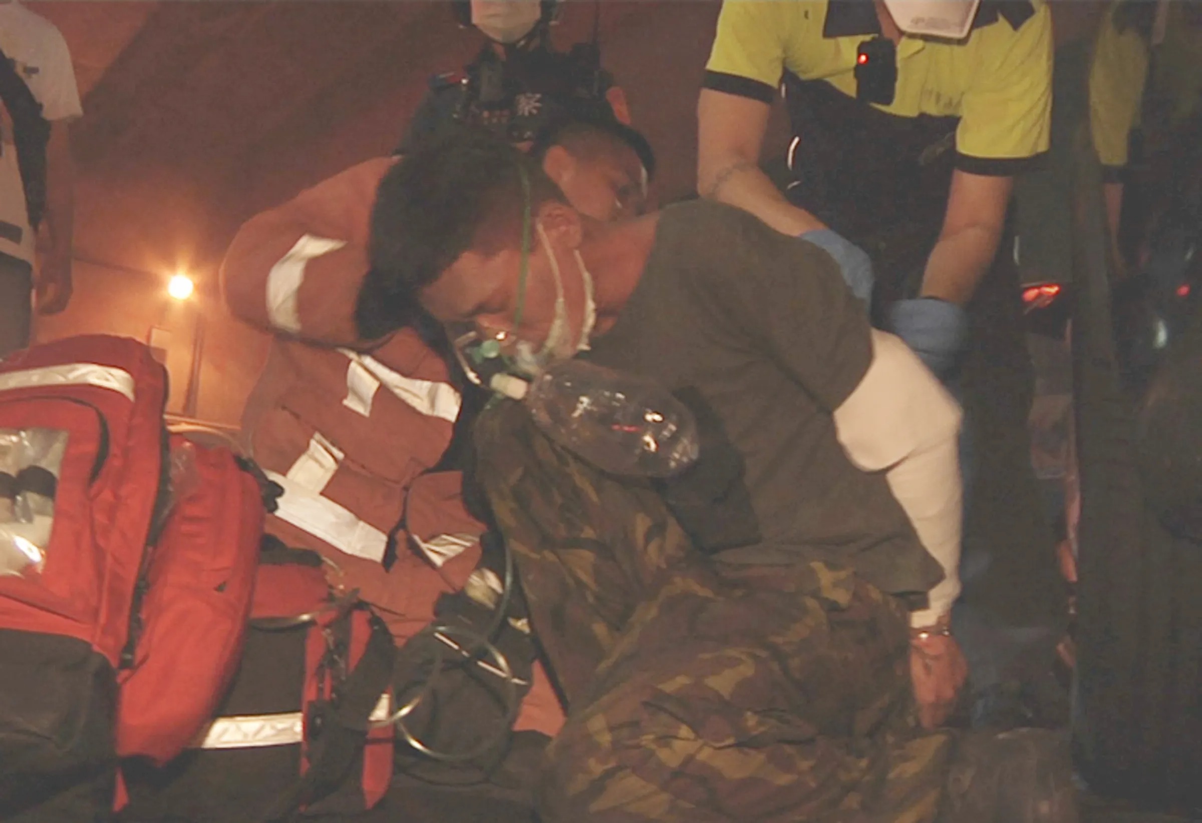 新竹輪胎行縱火案，凶手陳彥翔一把火燒死至親。（翻攝畫面）