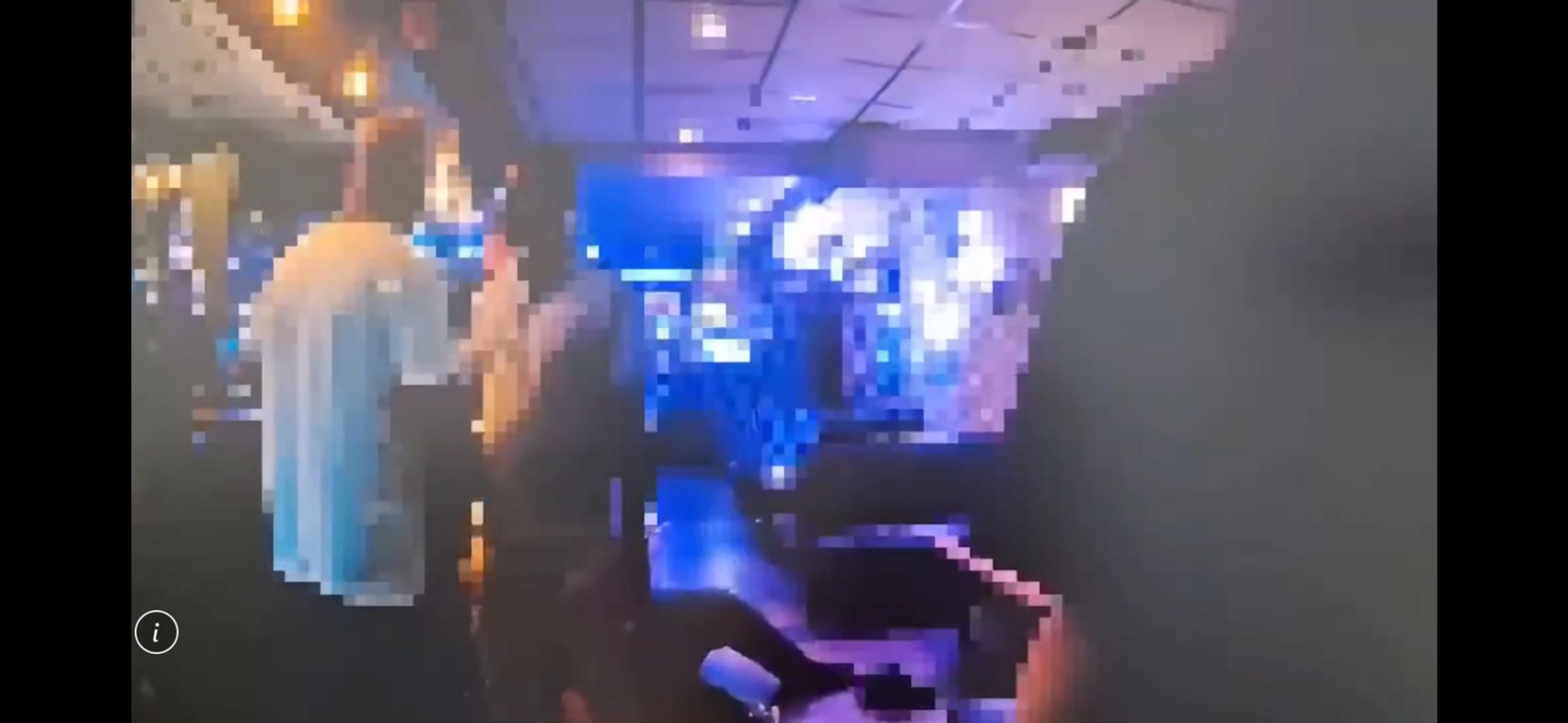 2名英國籍工程師酒後為了帳單起衝突,G男(白衣者)竟出拳毆打同事惹議。翻攝畫面