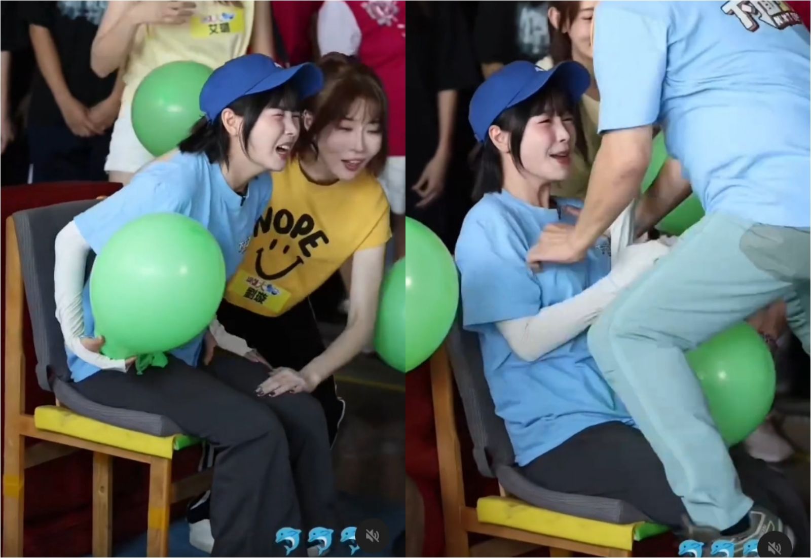 胡瓜「坐籃籃大腿」疑摸胸遭炎上！　主持群還原現場情況：他應該傻眼