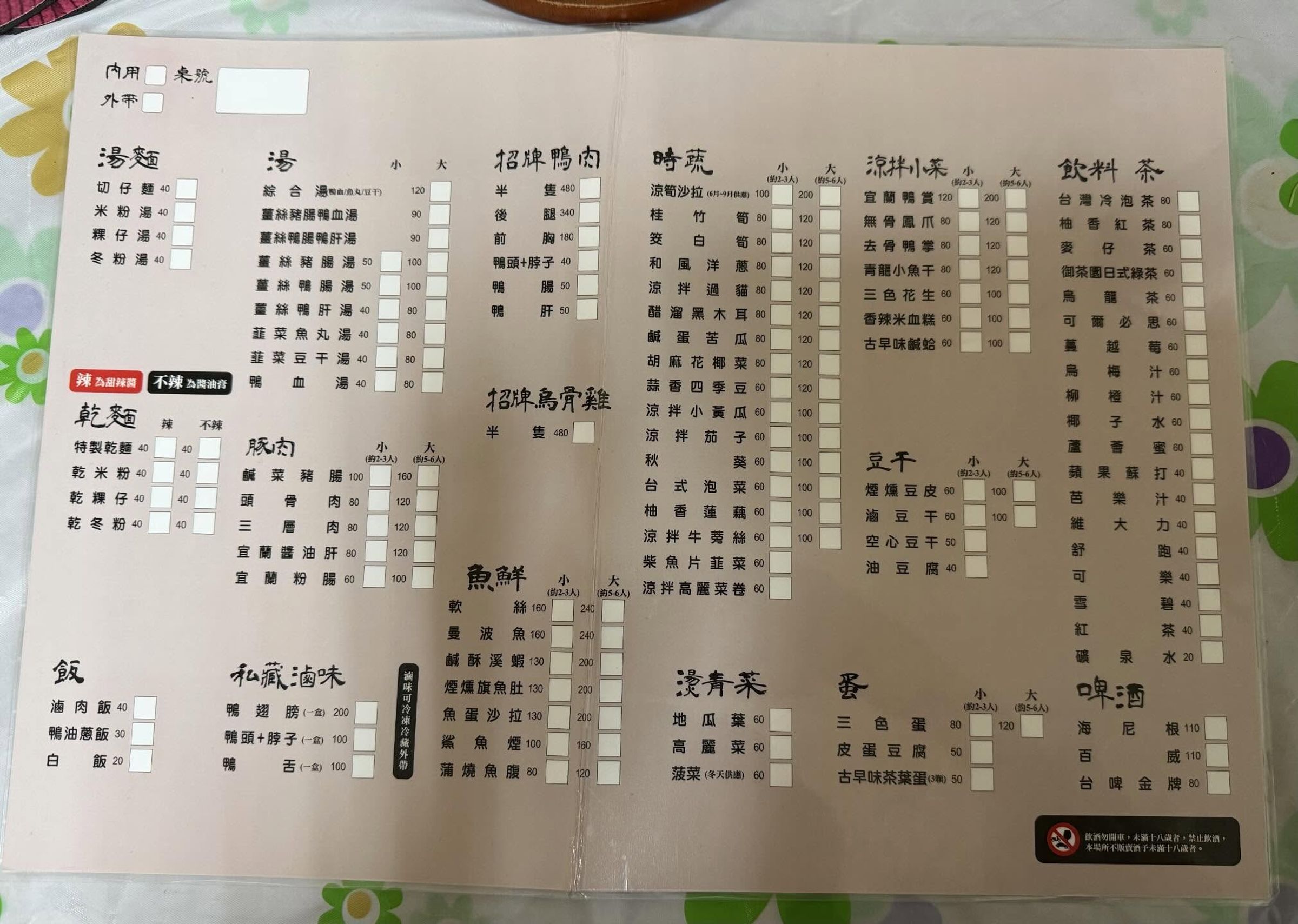 小孩摺到菜單被要求賠償480元，貼文一出引發網友熱議。（翻攝自Threads）