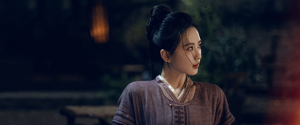 劉詩詩古裝新劇《掌心》播出即受到網友高度關注。（愛爾達電視 提供）