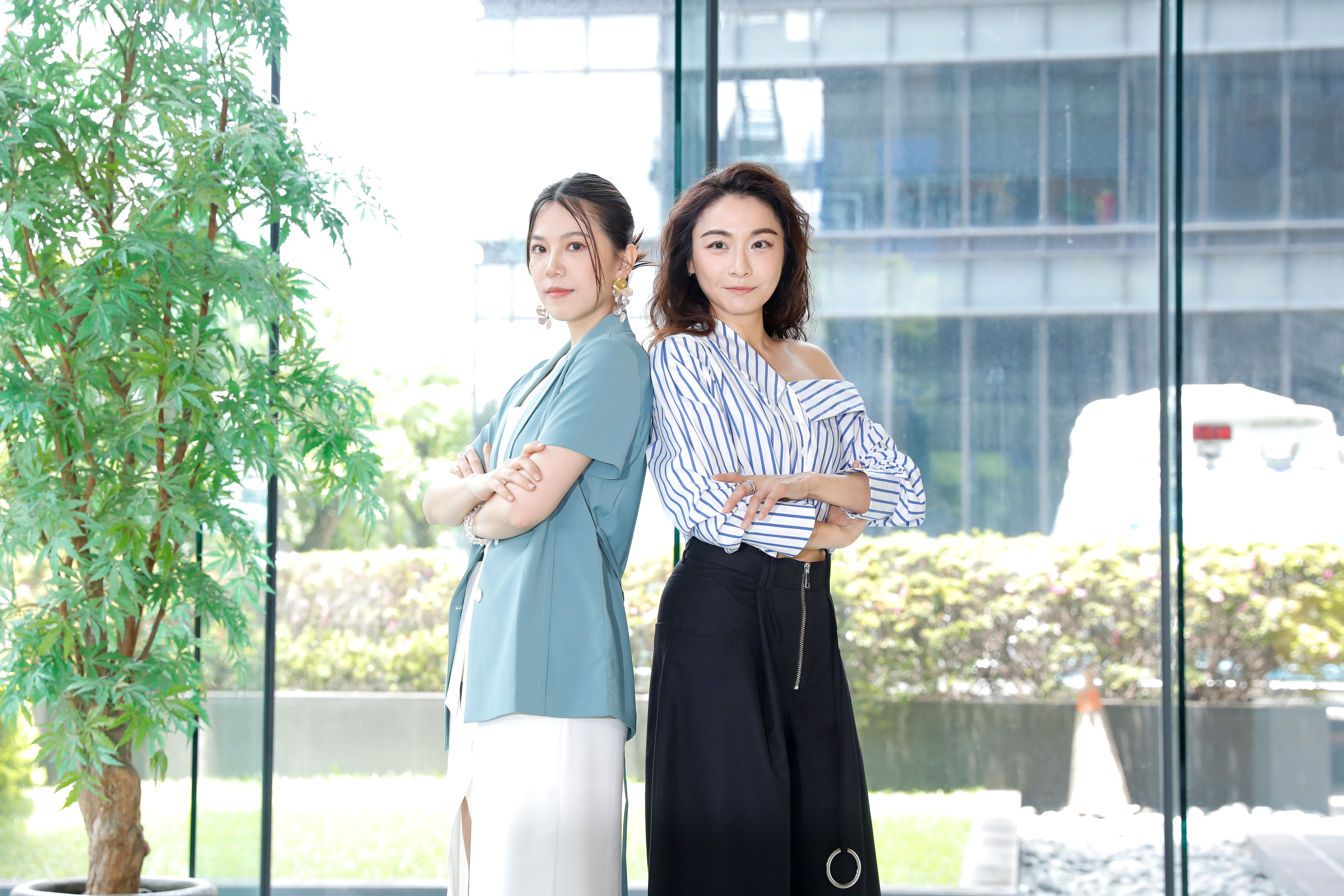 江祖平和廖苡喬在劇中一見面就開打。