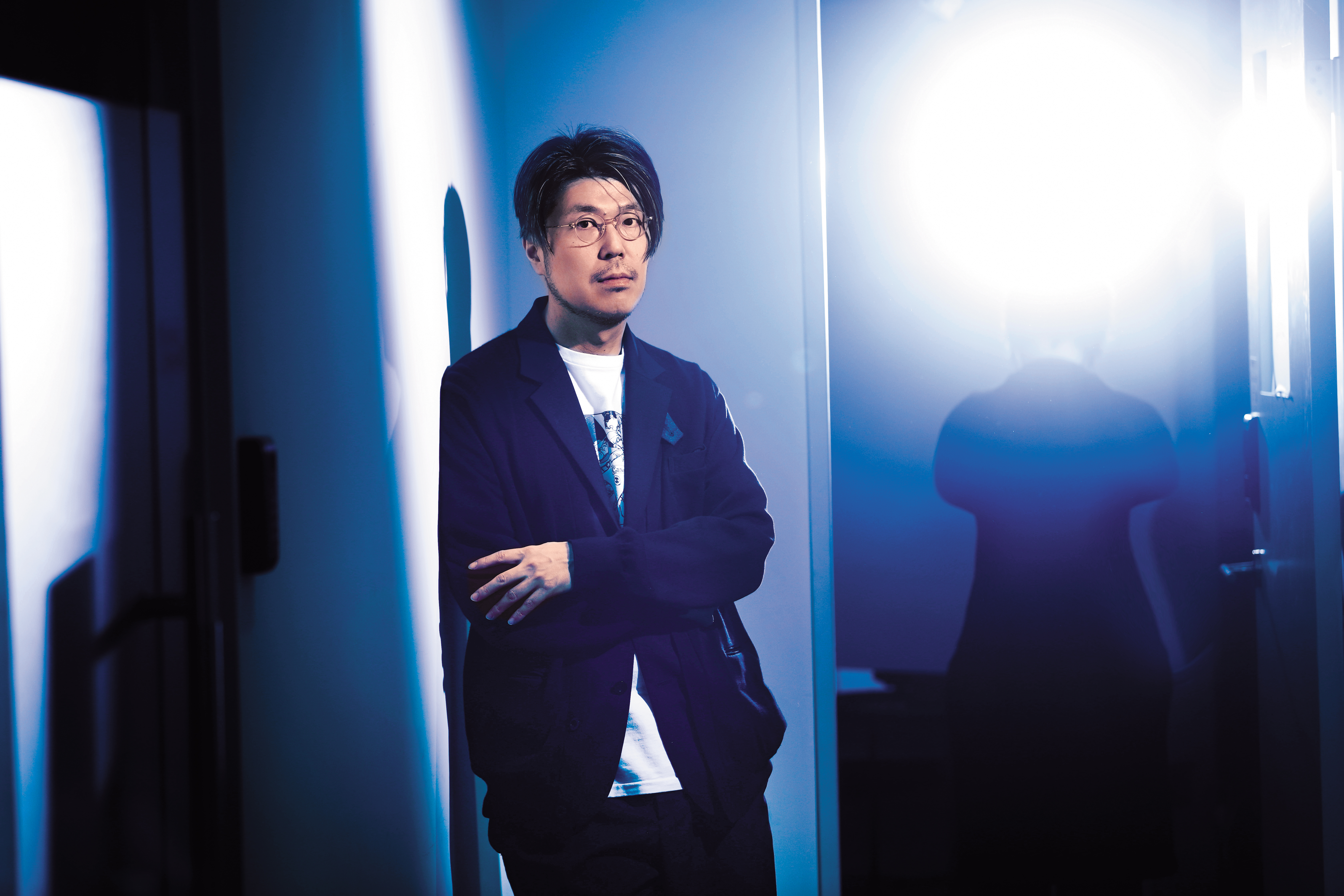 川村元氣擁有製片、導演、小說家等多重身分，他稱自己是「說故事的人」。