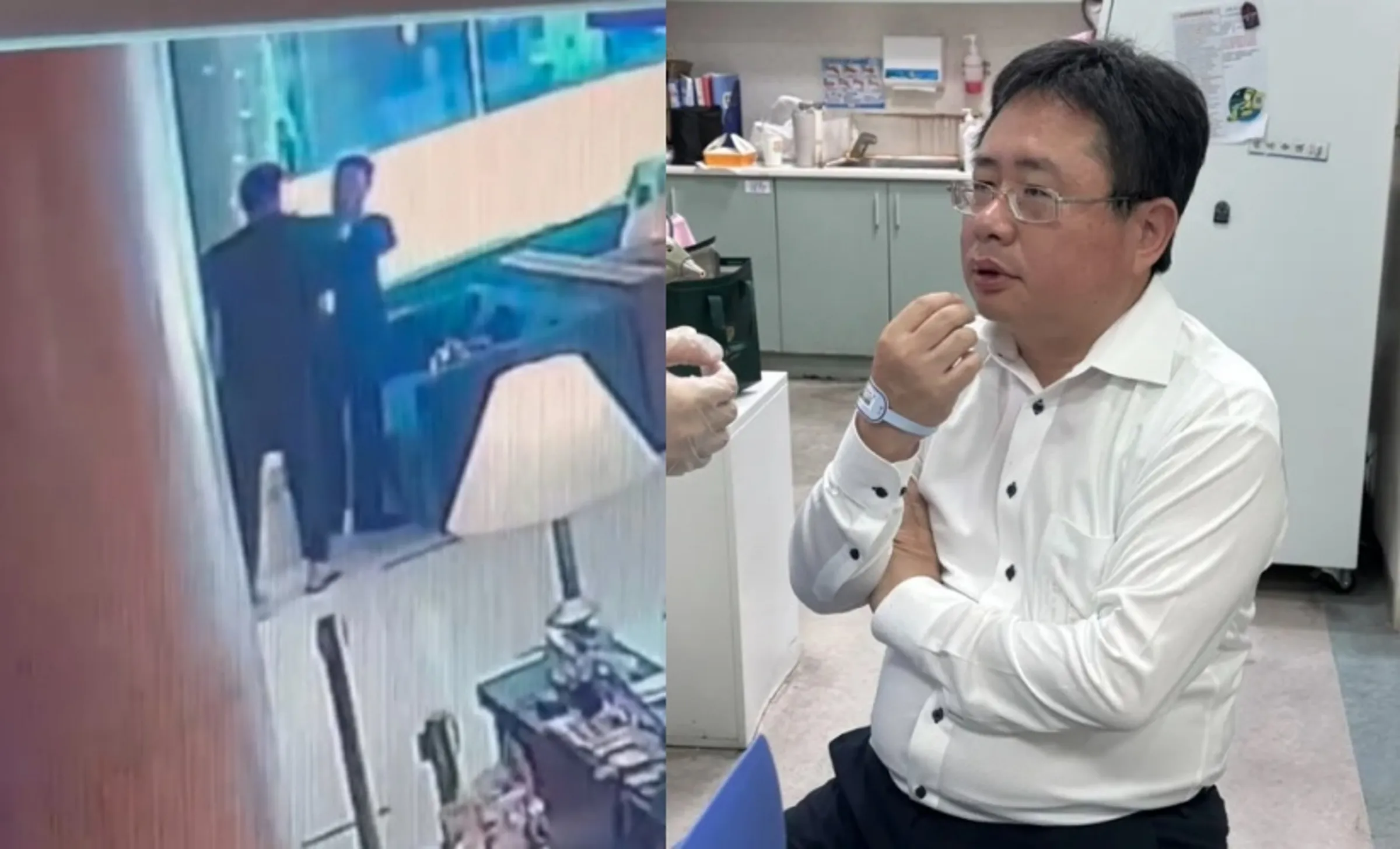 矢板明夫遭到中國籍廖男襲擊，引發社會各界對跨國犯罪與人身安全的關注。（施志昌提供）