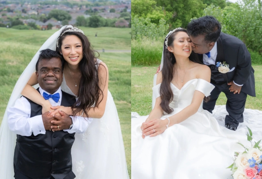 120公分侏儒症工程師靠一招娶163公分正妹　「追妻密技」曝光
