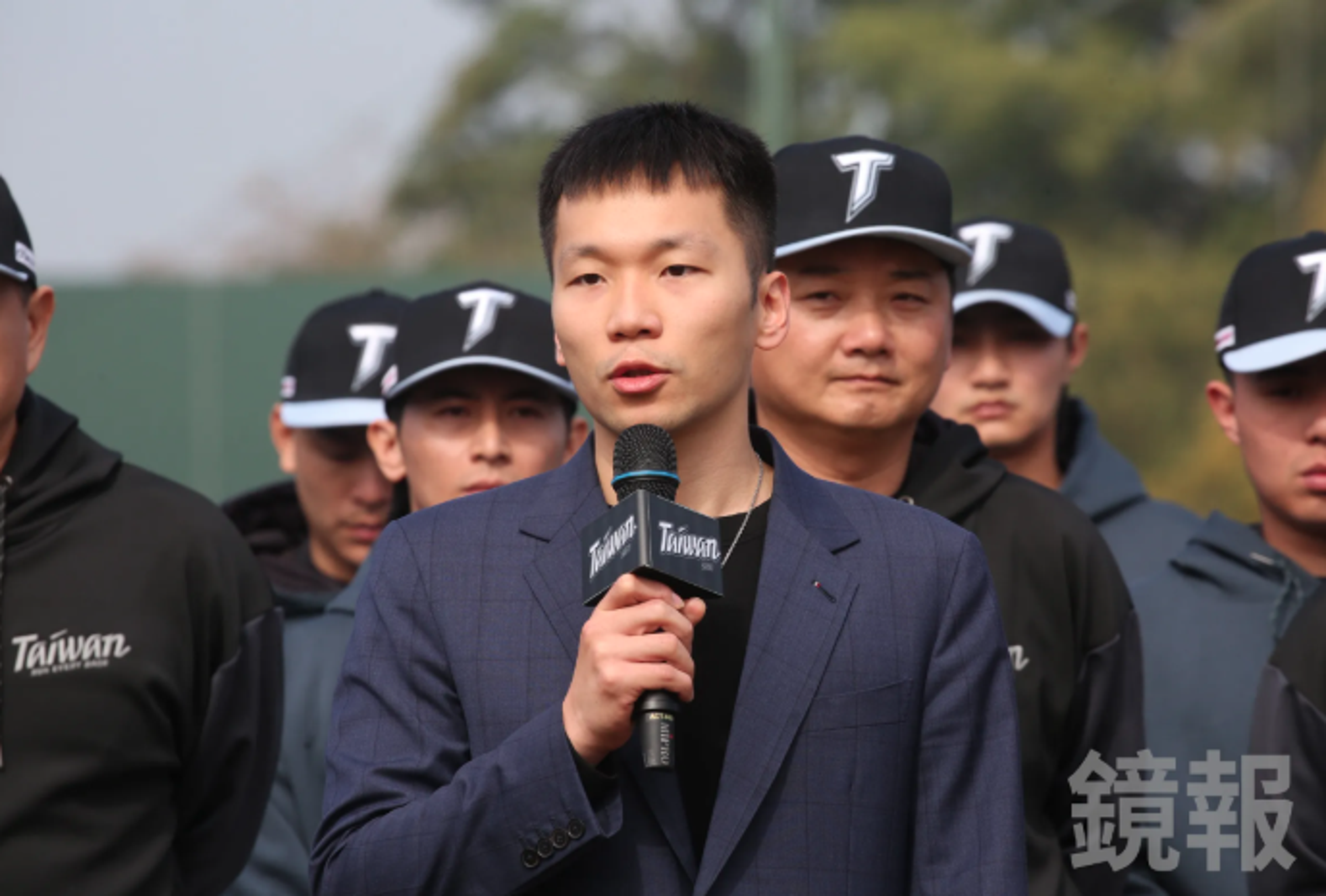 彰化縣長王惠美爭取運動中心經費受阻,李洋以「總預算沒過」為由拒收資料,引發藍營猛烈砲轟。(鏡報董孟航)