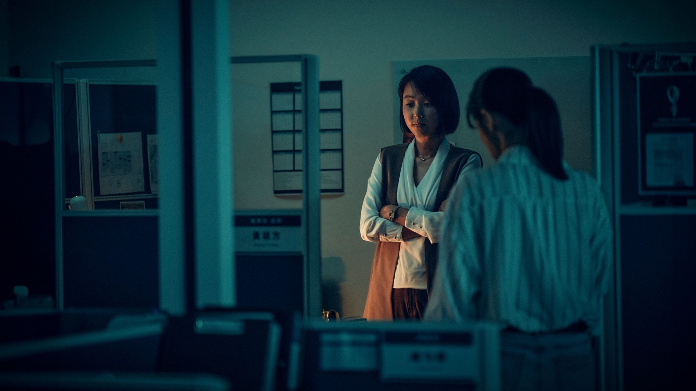 六月近年作品以客串為主,她在《死了一個娛樂女記者之後》扮演媒體高層。(鏡文學提供)