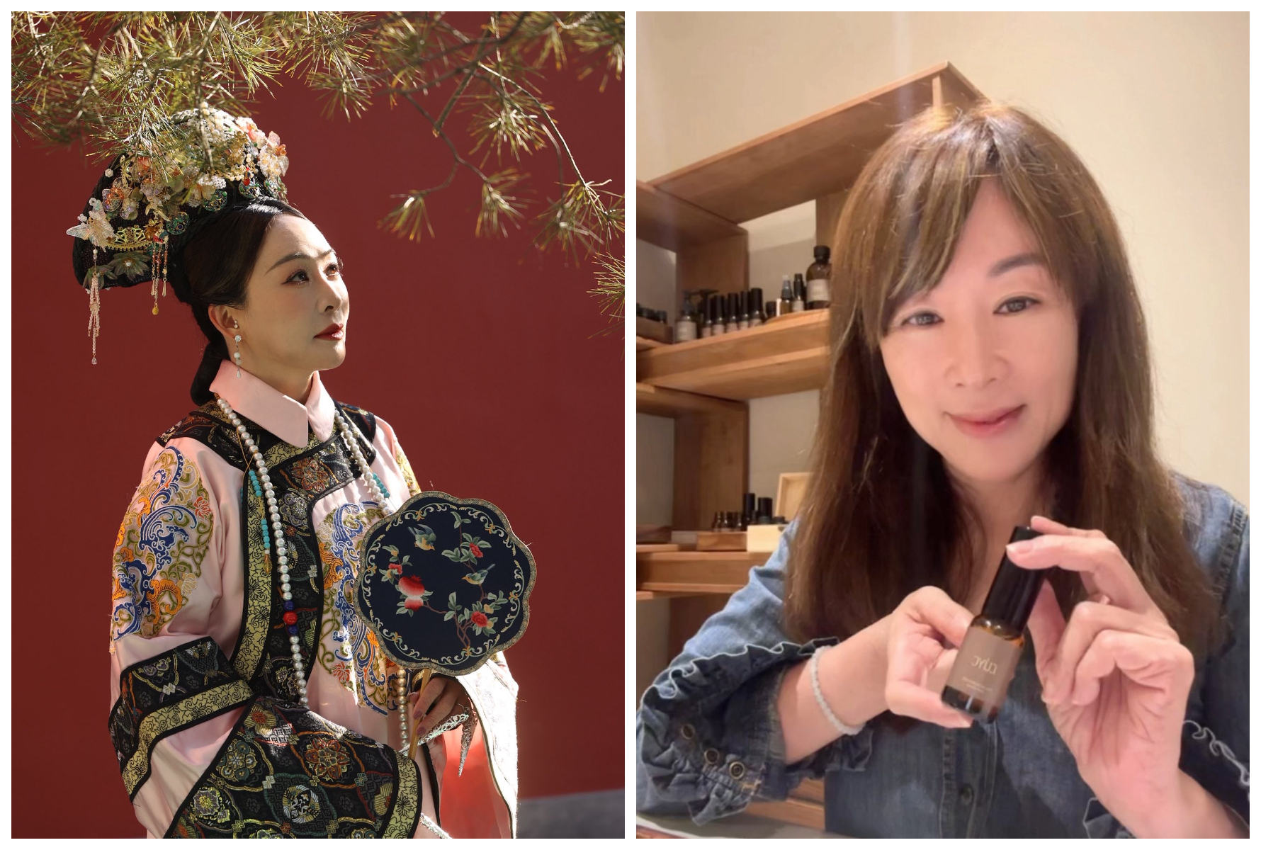 路永佳分享古裝扮相,氣場全開。(翻攝路永佳臉書)