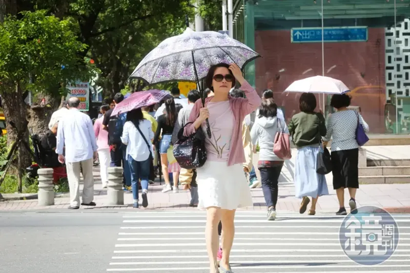 今天白天4縣市亮高溫燈號。（本刊資料照）