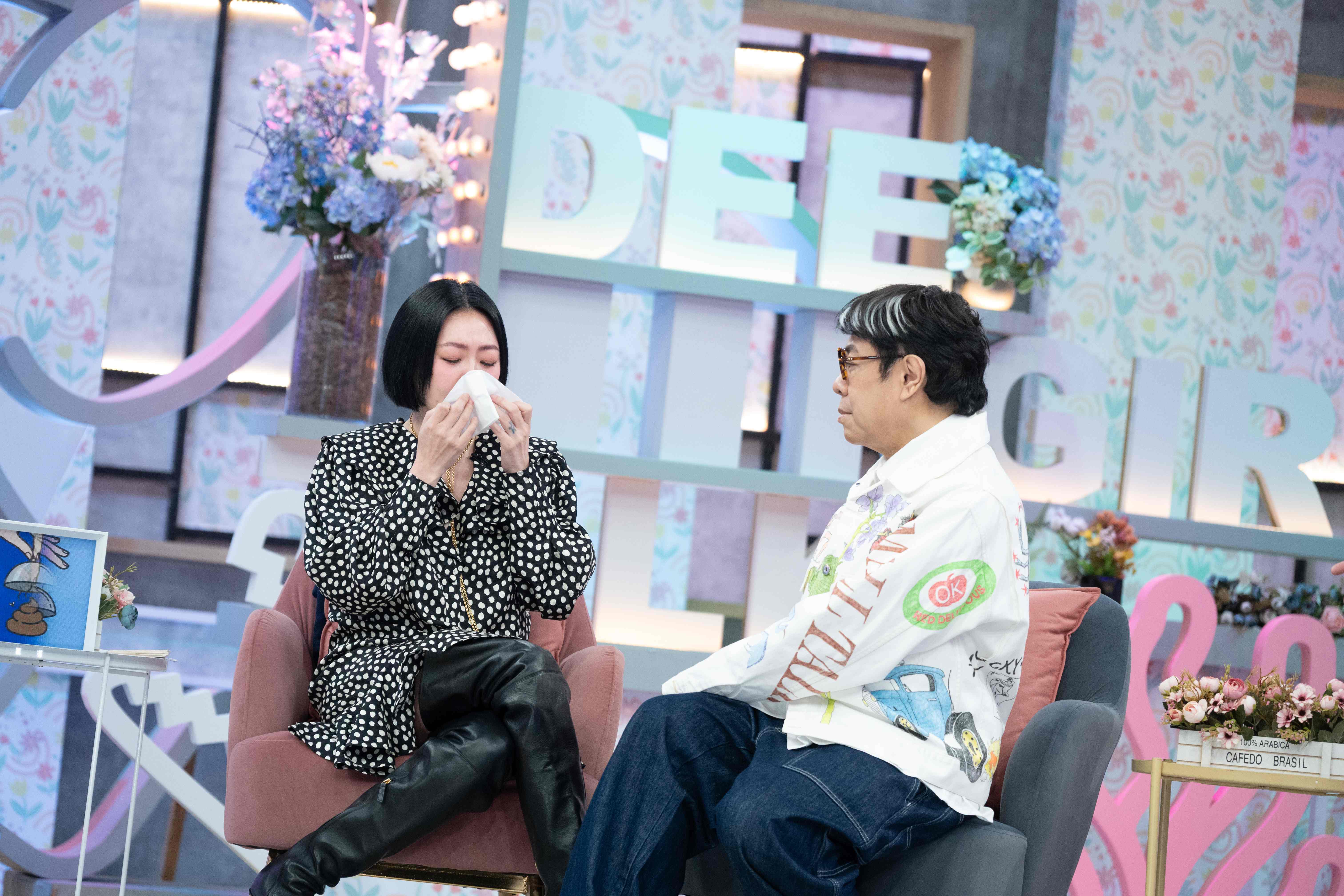 蔡康永上《小姐不熙娣》和小S一起回憶大S。（東森綜合台提供）