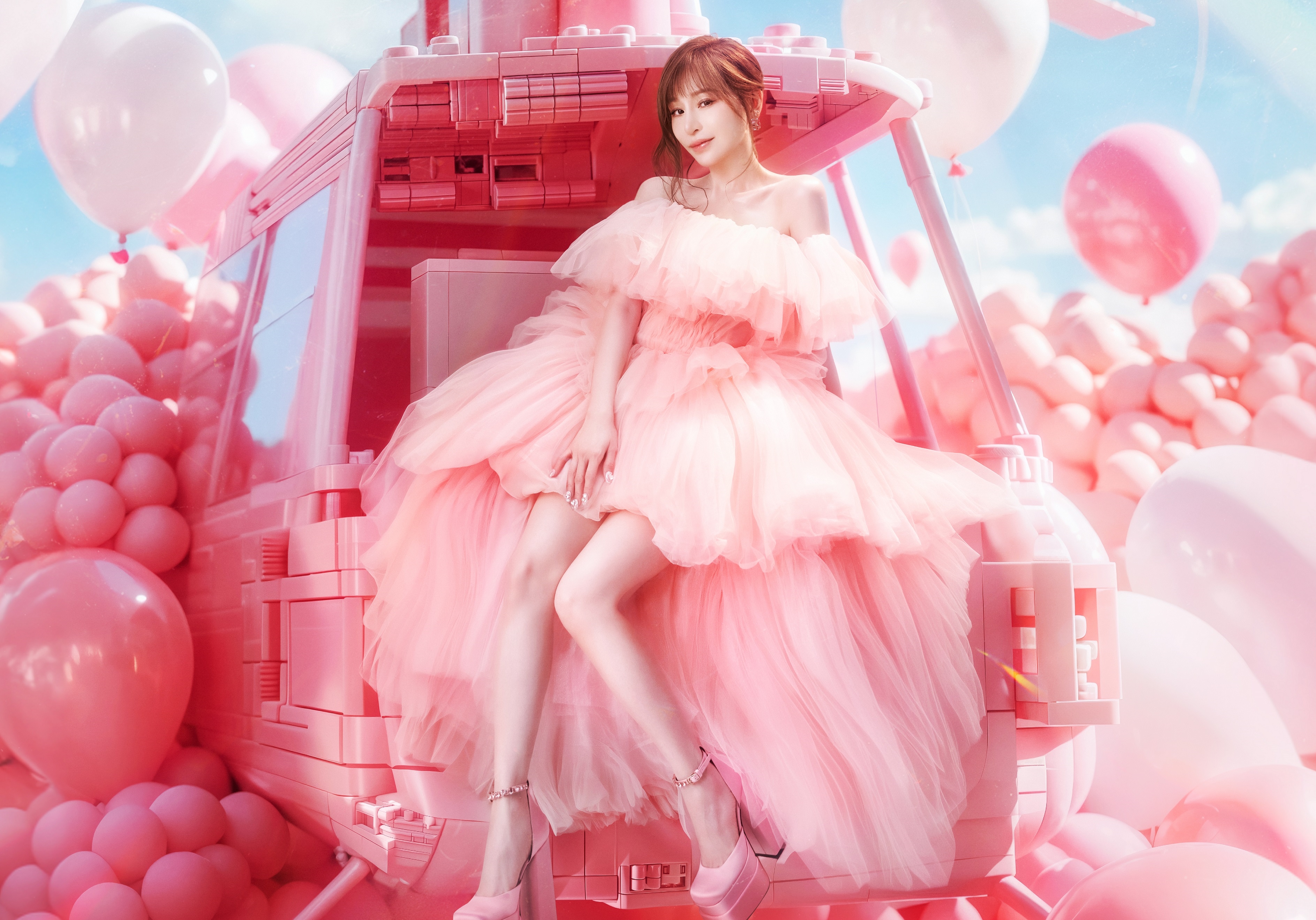 王心凌「Sugar High 2.0世界巡迴演唱會」即將於10/12、10/13在台北小巨蛋舉行。（天晴娛樂提供）