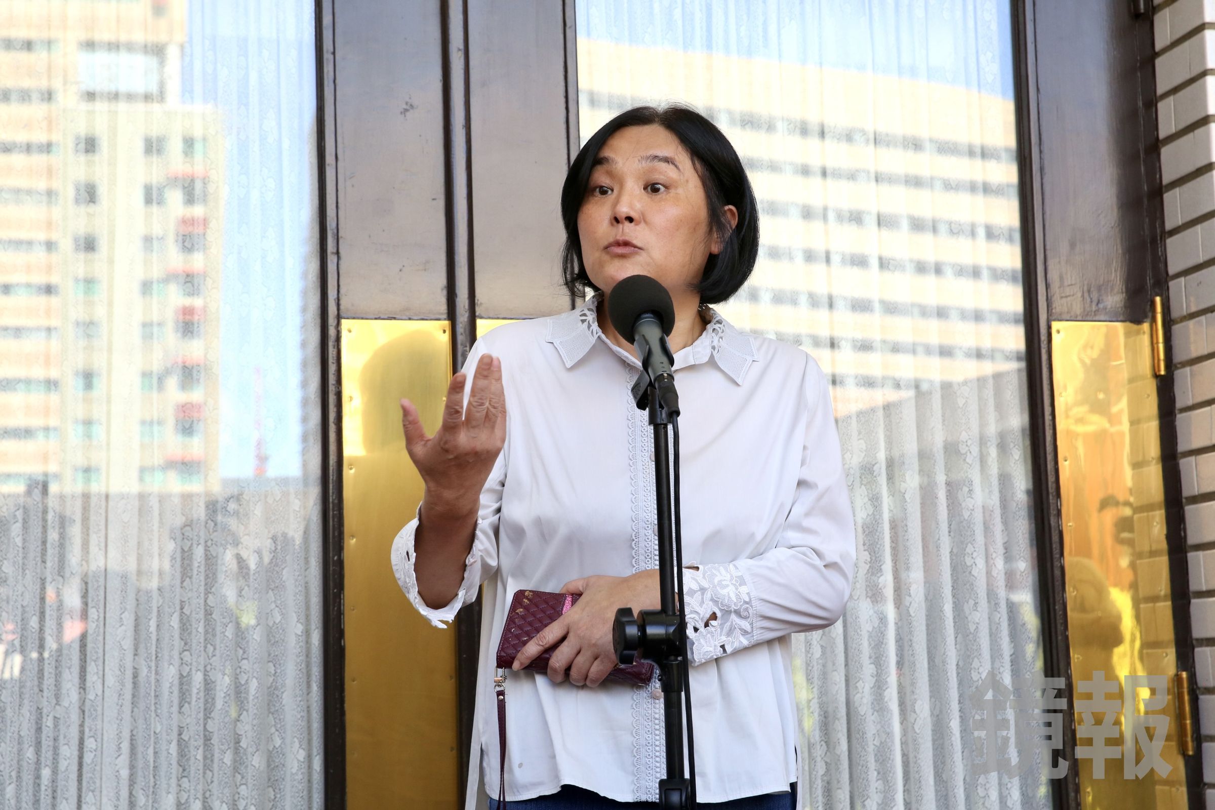 助理費除罪化修法挨轟，陳玉珍表示不會撤回提案。（鏡報董孟航）