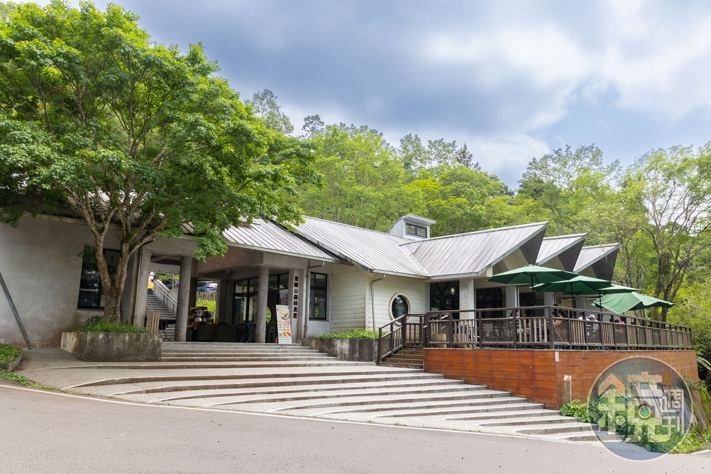 2024年進駐的「東眼山森林食堂」,可吃到在地特色美食。