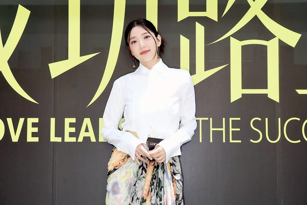 孫其君妹妹雖追蹤郭雪芙的IG，只可惜兩人戀情最後仍是分手收場。（翻攝自郭雪芙IG）