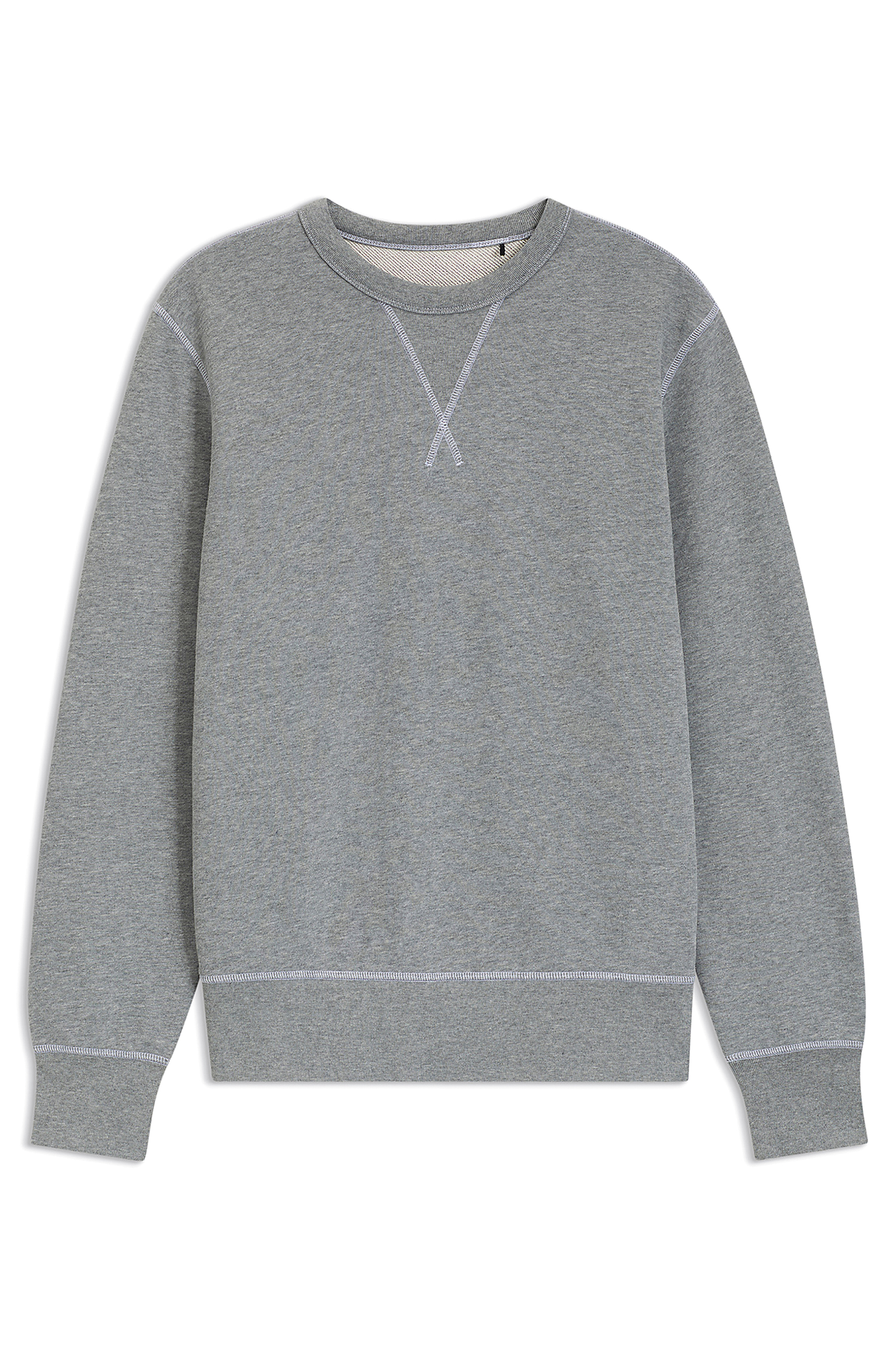 BECKHAM x BOSS系列灰色運動衫，NT$10,900。（BOSS提供）