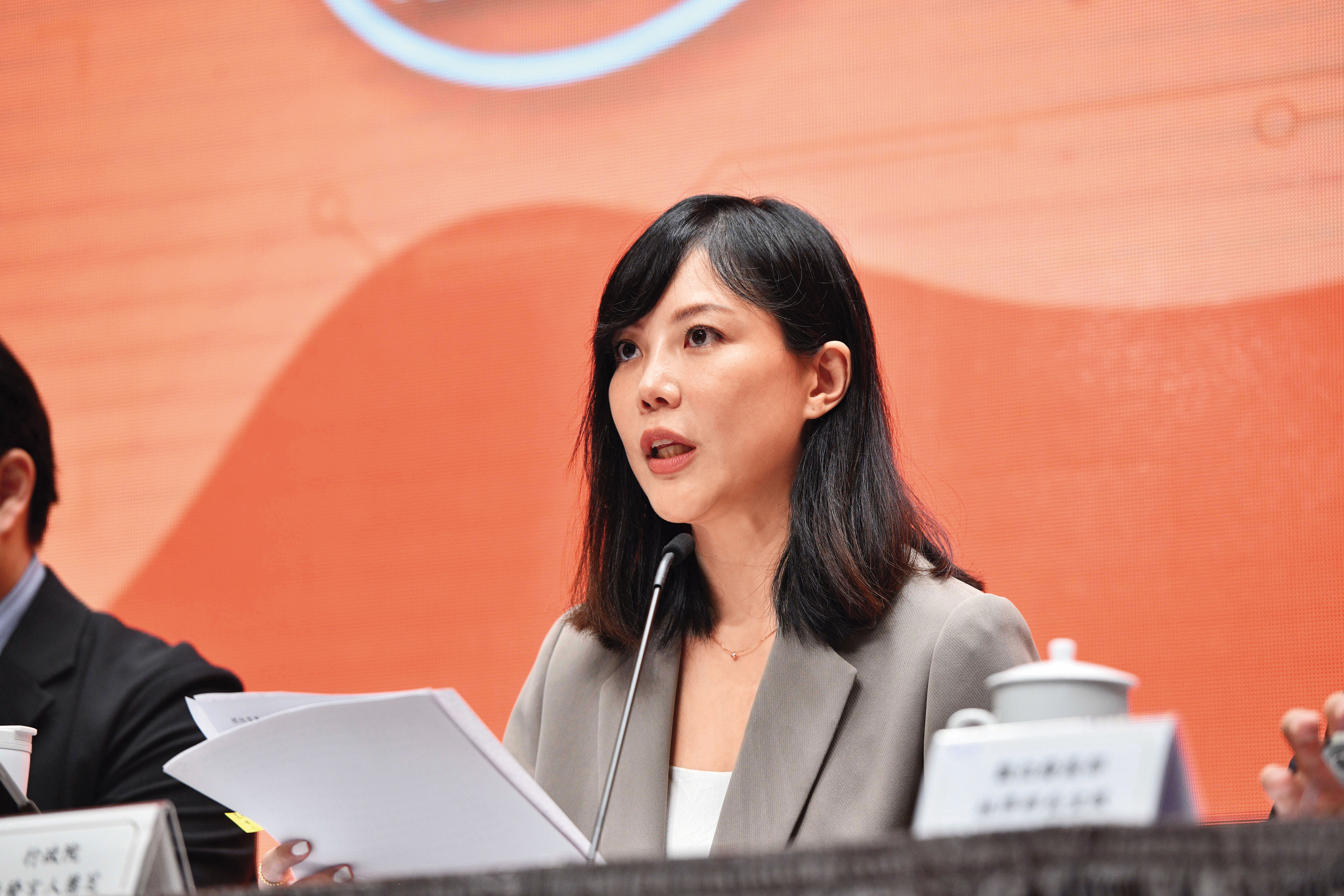 民進黨內盤點新竹市長人選，認為李慧芝是適合奇兵。（鏡報李智為） 
