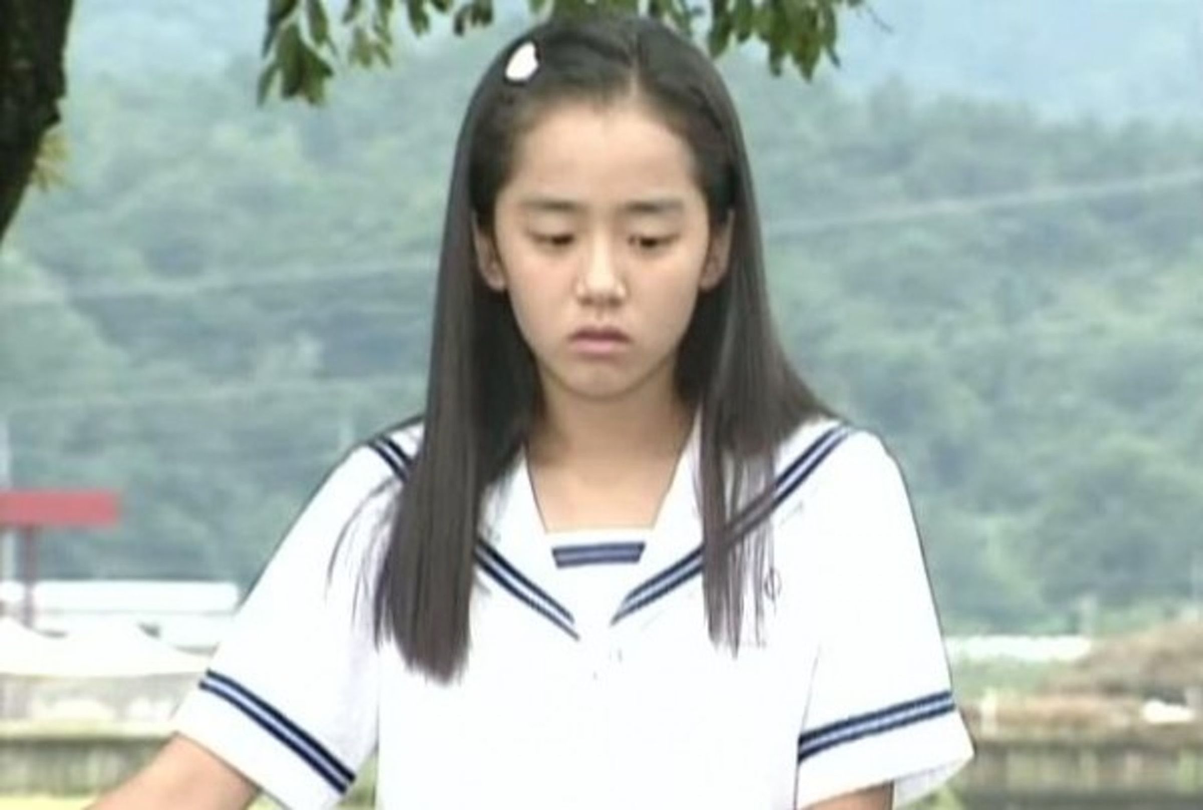文瑾瑩是童星出身，她在《藍色生死戀》飾演女主角恩熙小時候，淚汪汪大眼睛圈粉無數。（網路圖片）