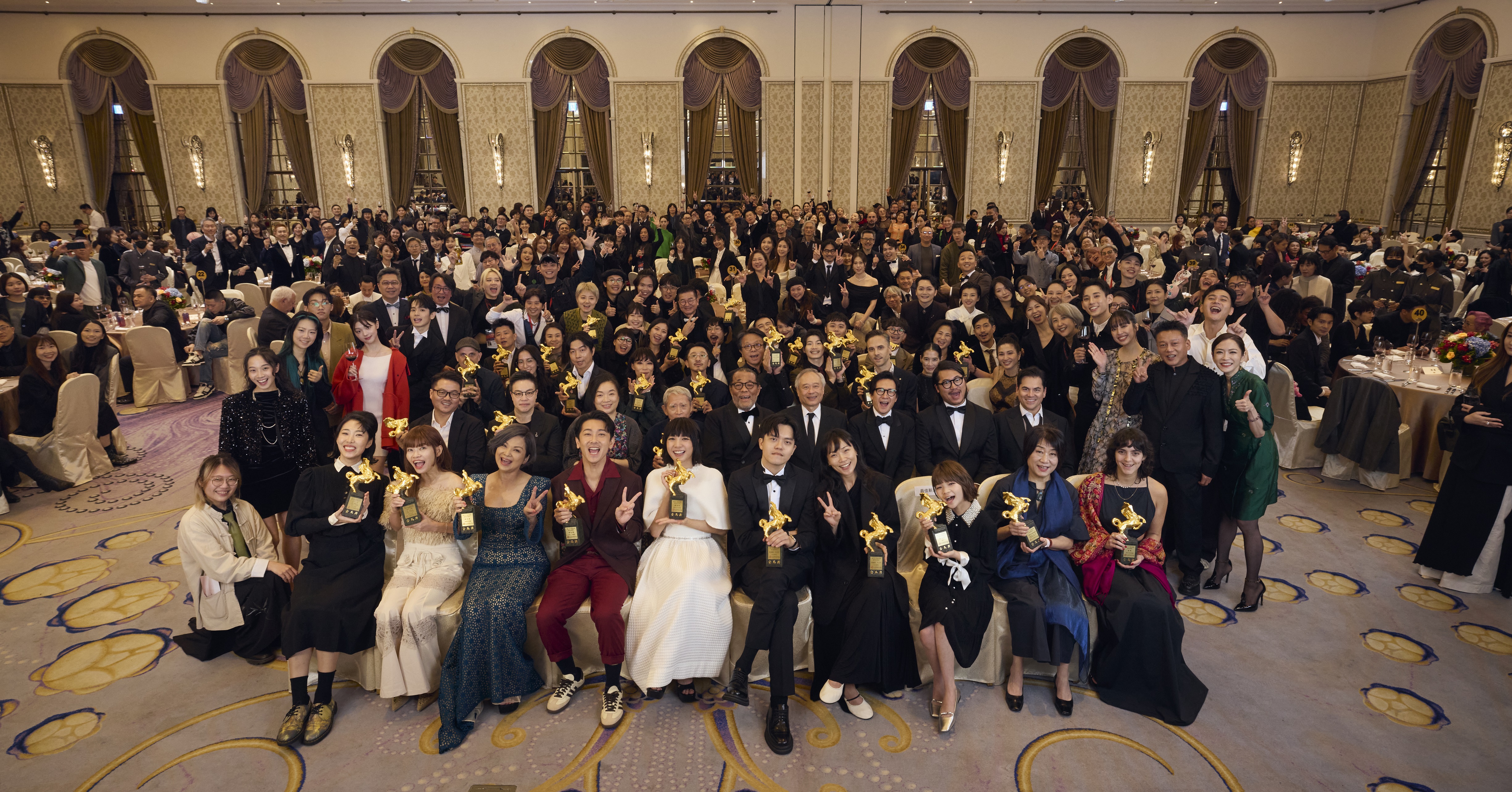 金馬獎頒獎典禮因世界棒球12強複賽，收視大受影響。（金馬執委會提供）