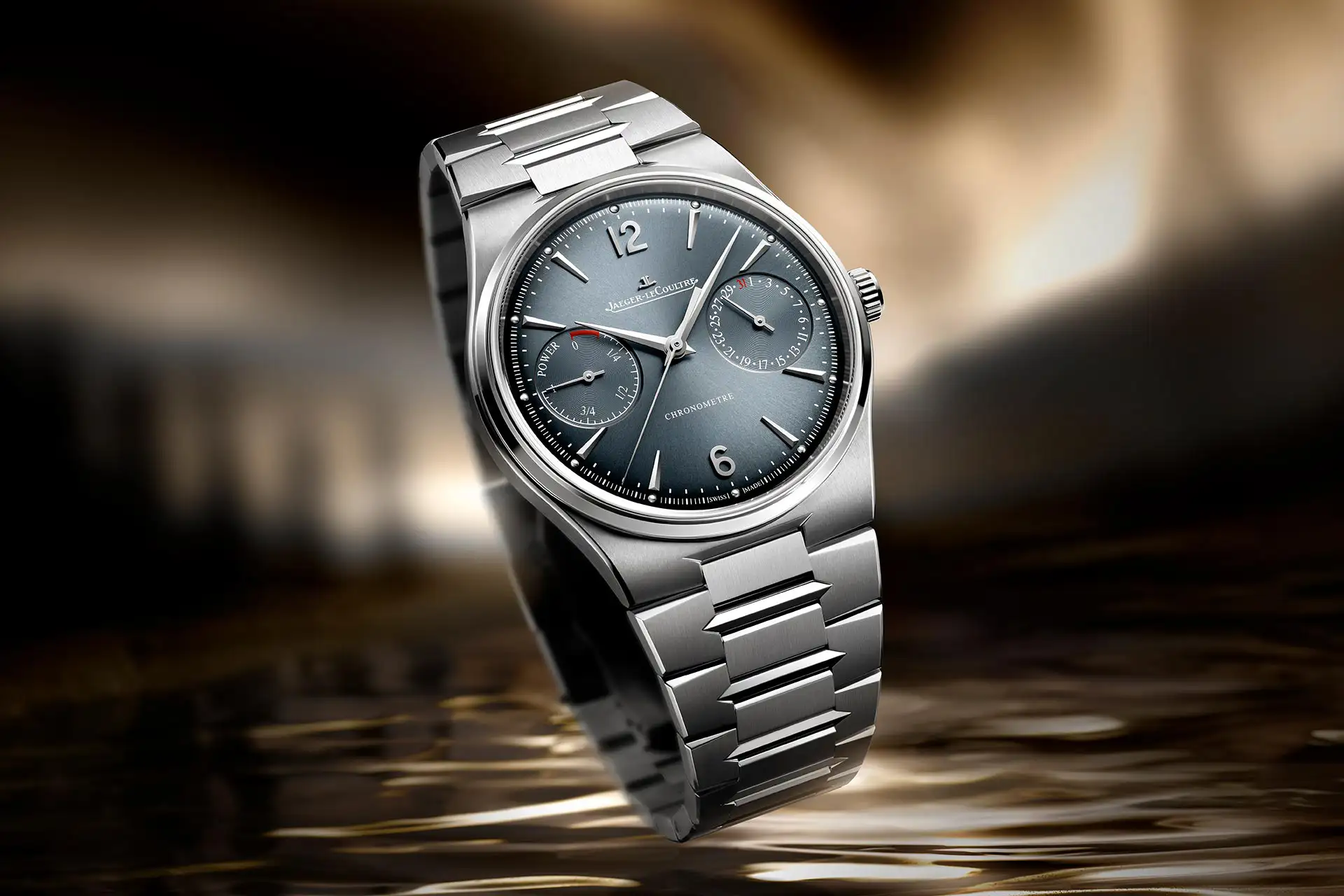 積家 Master Control Chronometre Perpetual Calendar 大師系列天文台動力儲存顯示日曆腕錶。