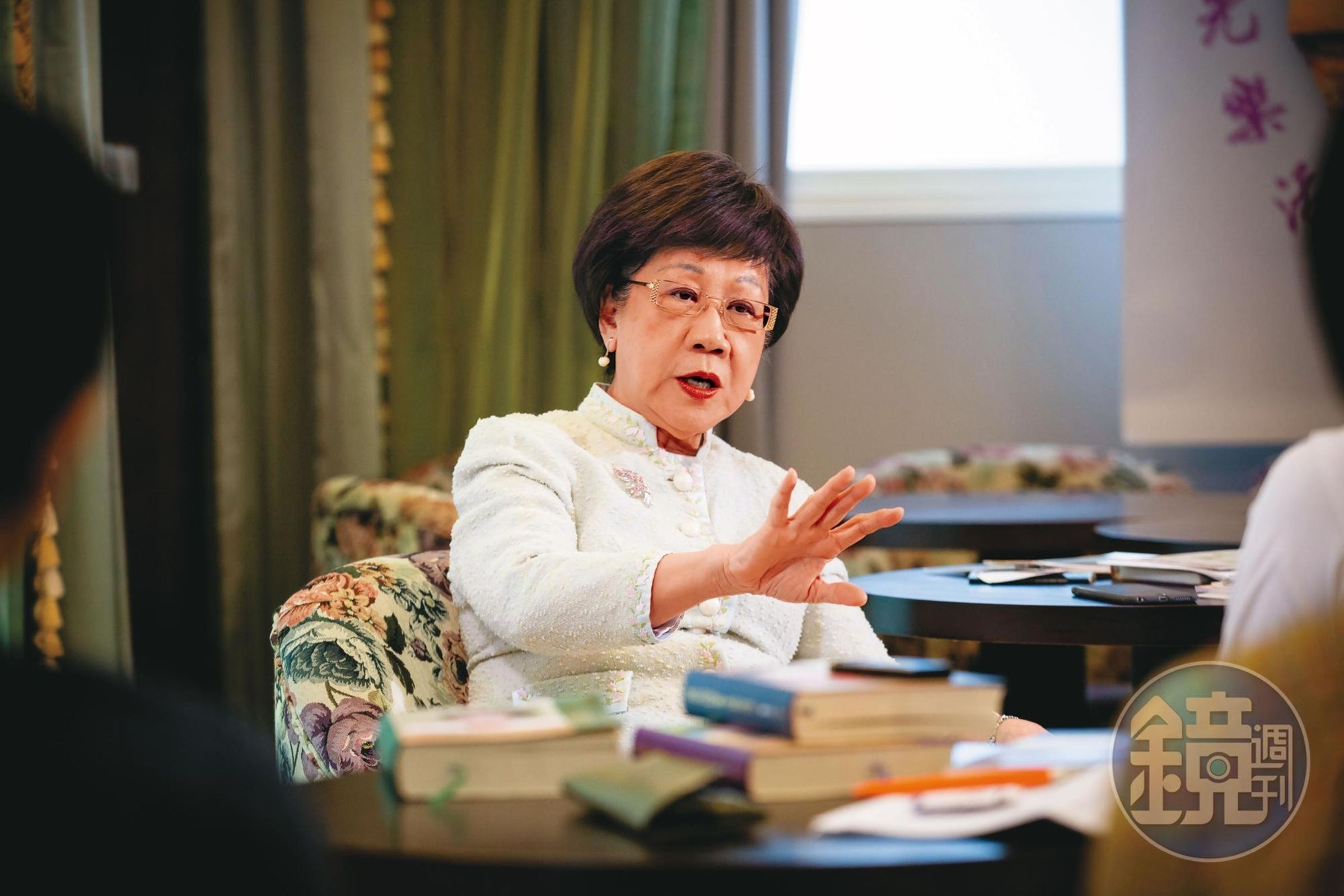 被點名接續馬英九訪中,呂秀蓮(圖)辦公室駁斥謠言。(本刊資料照)