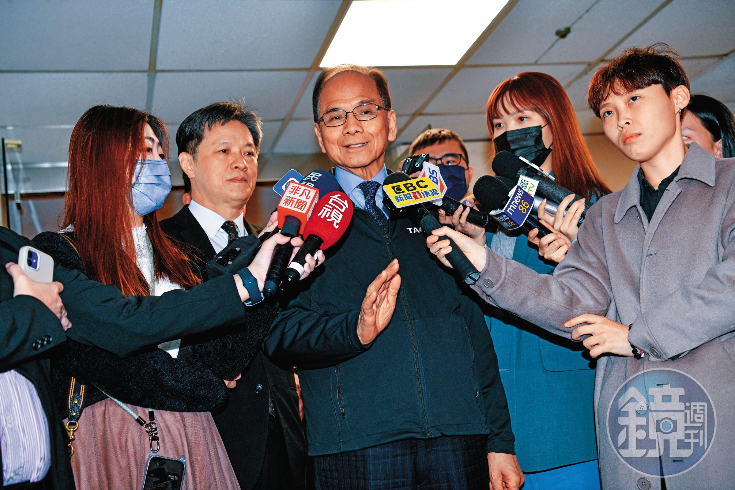 游錫堃尋求連任立法院長，不放棄爭取綠白合逆轉勝出的可能性。
