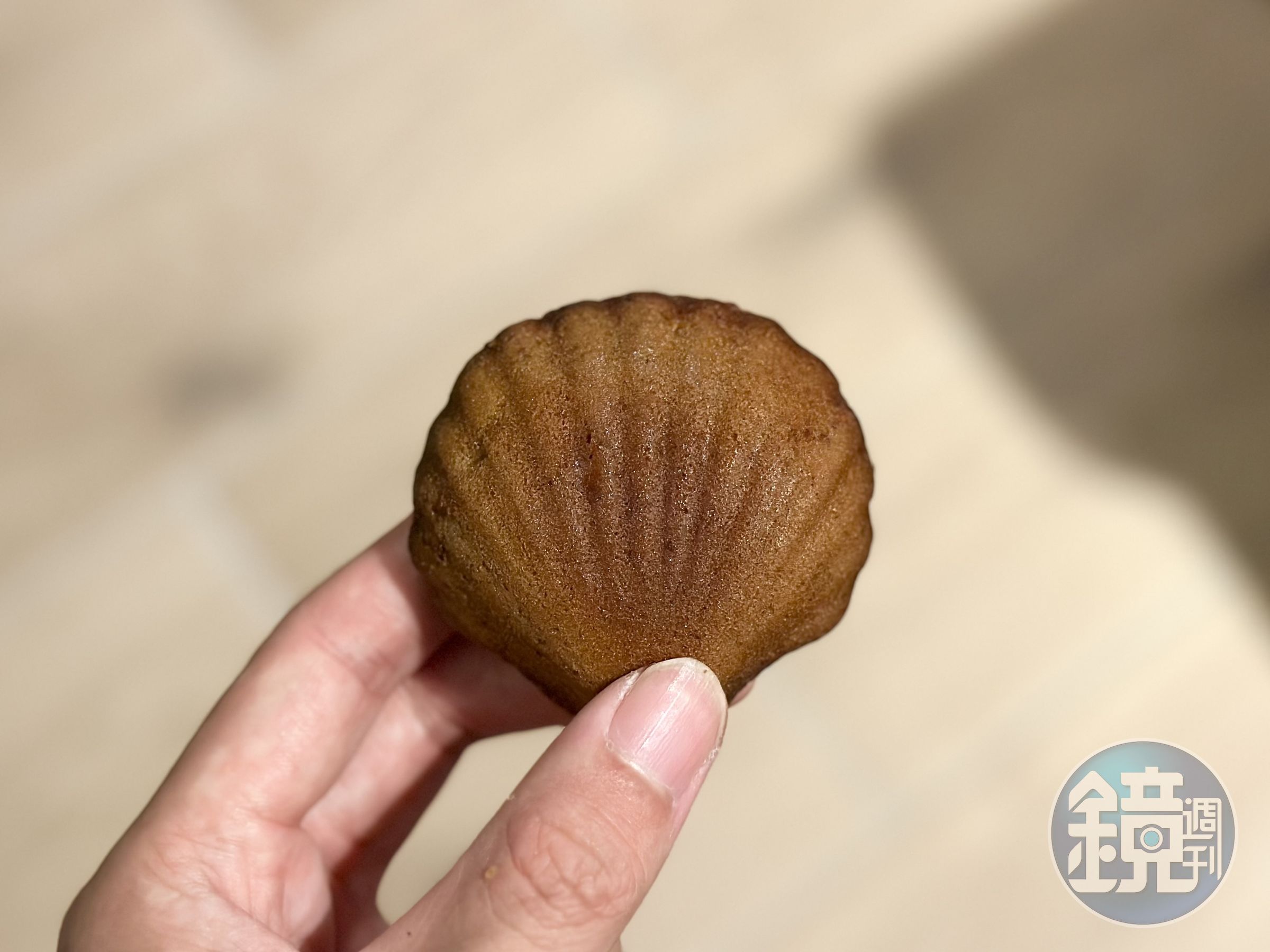 「無花果咖啡瑪德蓮」能嘗到咖啡與肉桂香氣，還有無花果乾籽的脆脆口感。