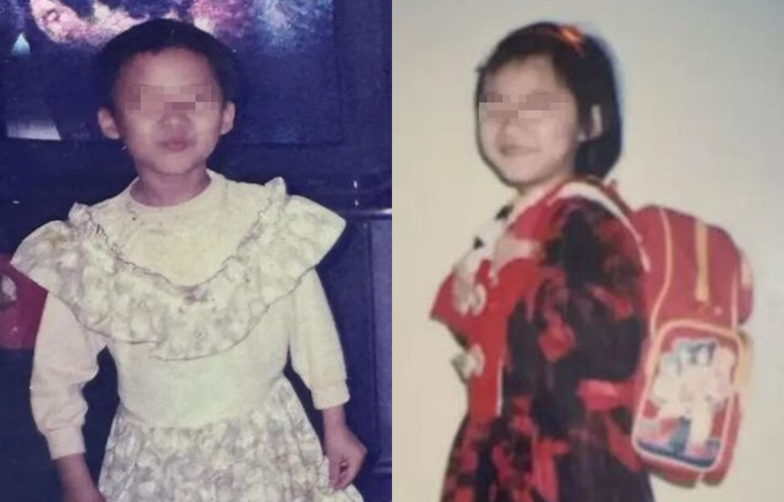 李慧(左)、黃曉琳(右)因為醫院疏忽,各自走上了完全顛沛且命運懸殊的37年錯位人生。(翻攝自中國新聞周刊)