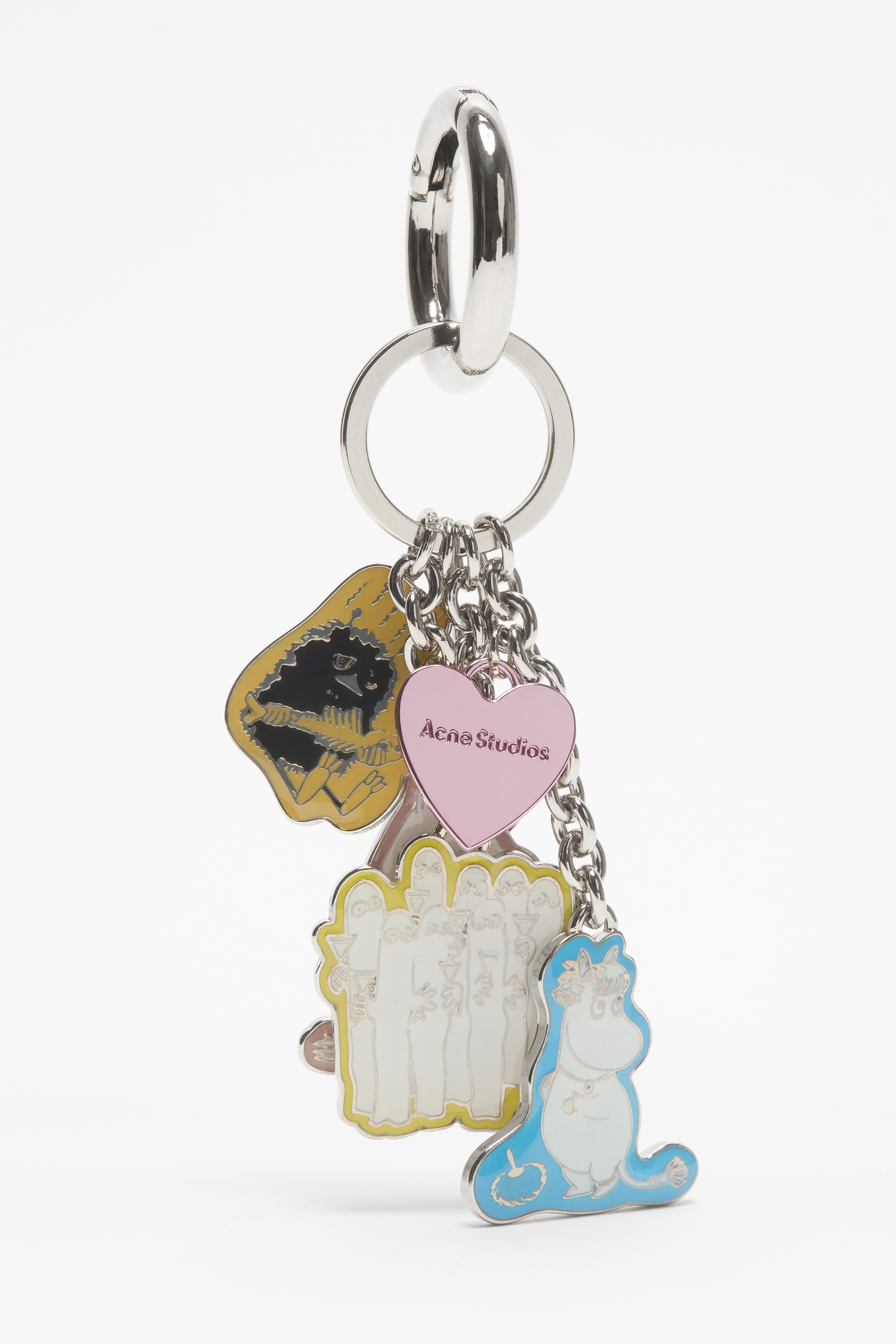 Acne Studios x Moomin鑰匙圈。NT$14,400。（藍鐘提供）