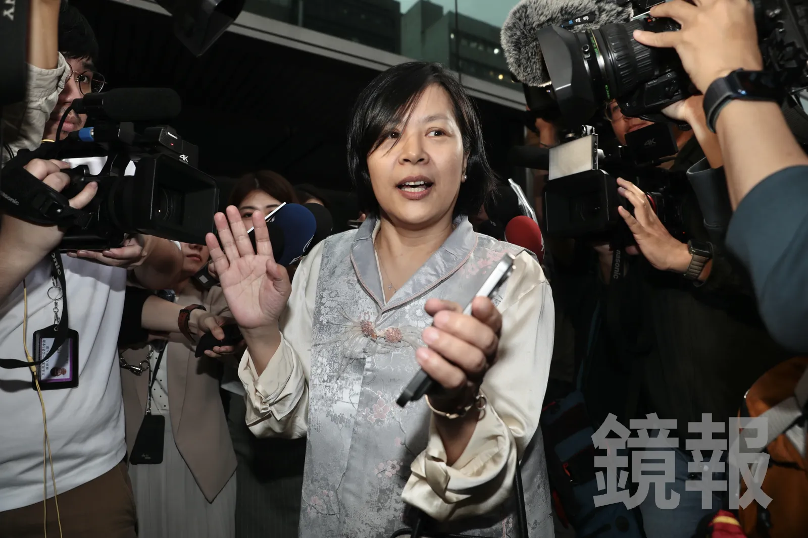 民眾黨不分區立委提名人李貞秀近期風波不斷。（鏡報林煒凱）