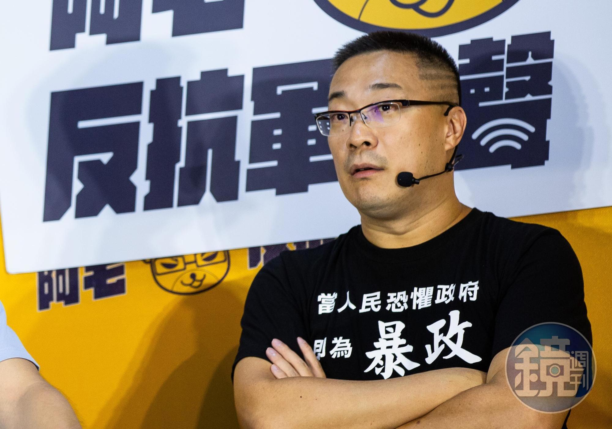 朱學恒(圖)痛批檢察官「未審先判」,對自己的「5年以下輕罪」發動境管;對此,北檢回應了。(本刊資料照)