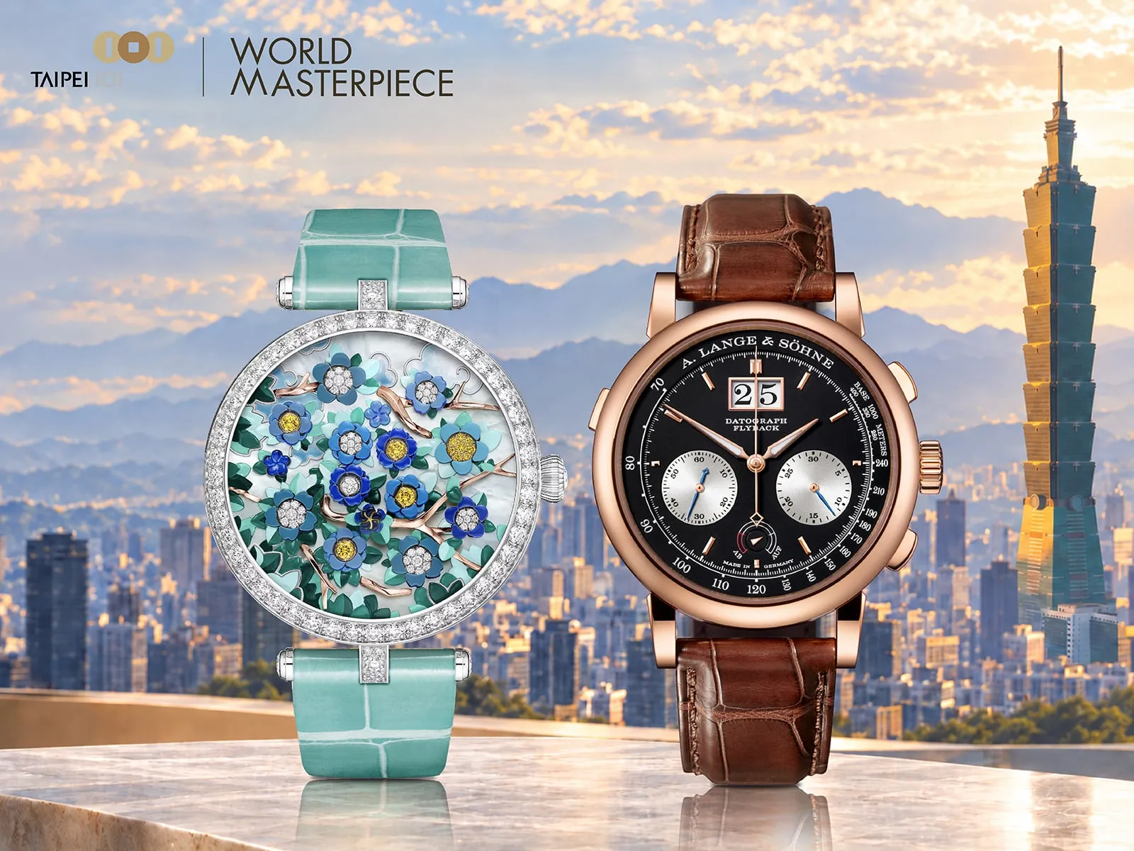 錶誌／鐘錶界今年流行什麼？到 2026 TAIPEI 101《 World Masterpiece 頂級珠寶腕錶大賞 》一次看清楚