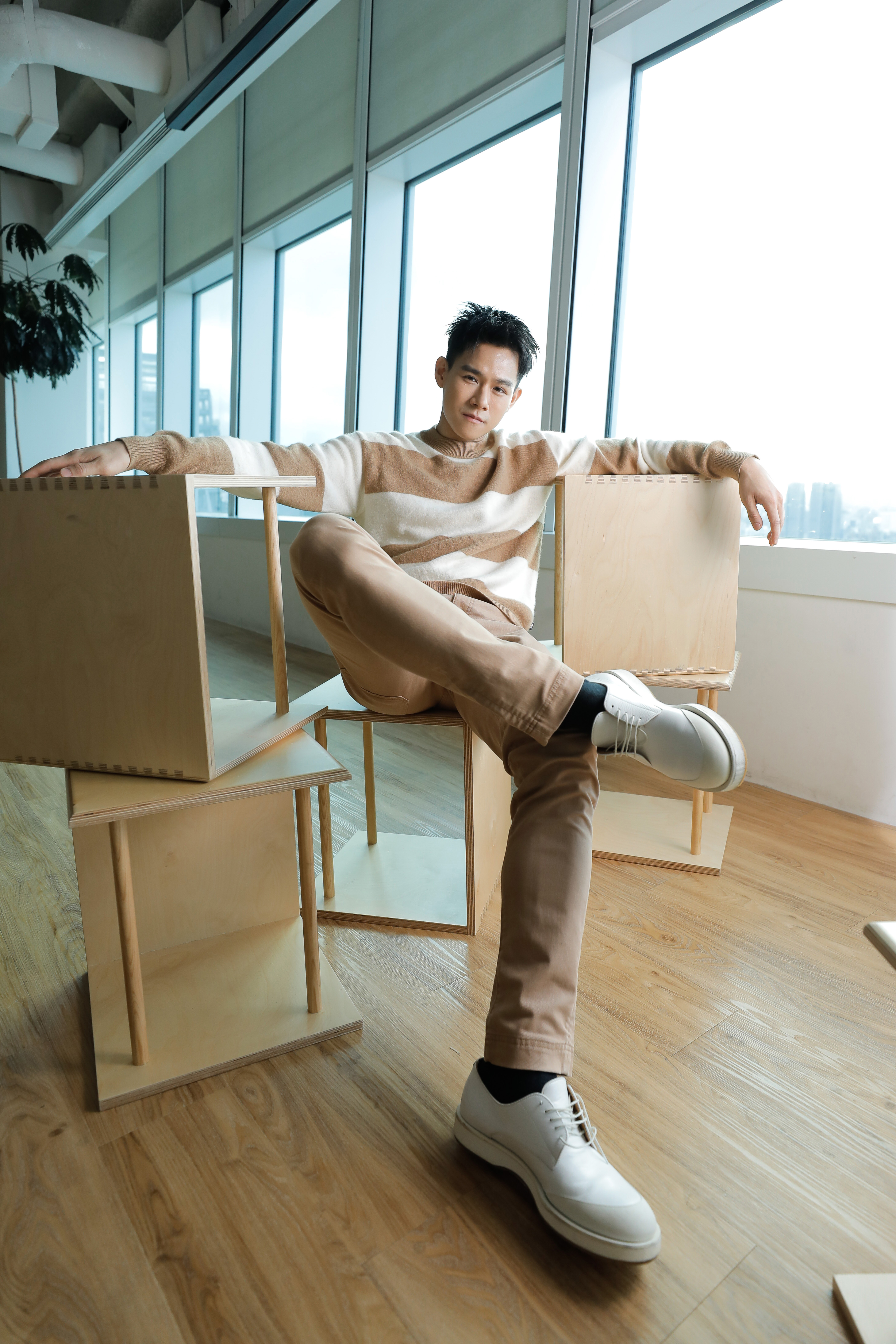李齊個性陽光開朗,對運動也很拿手。