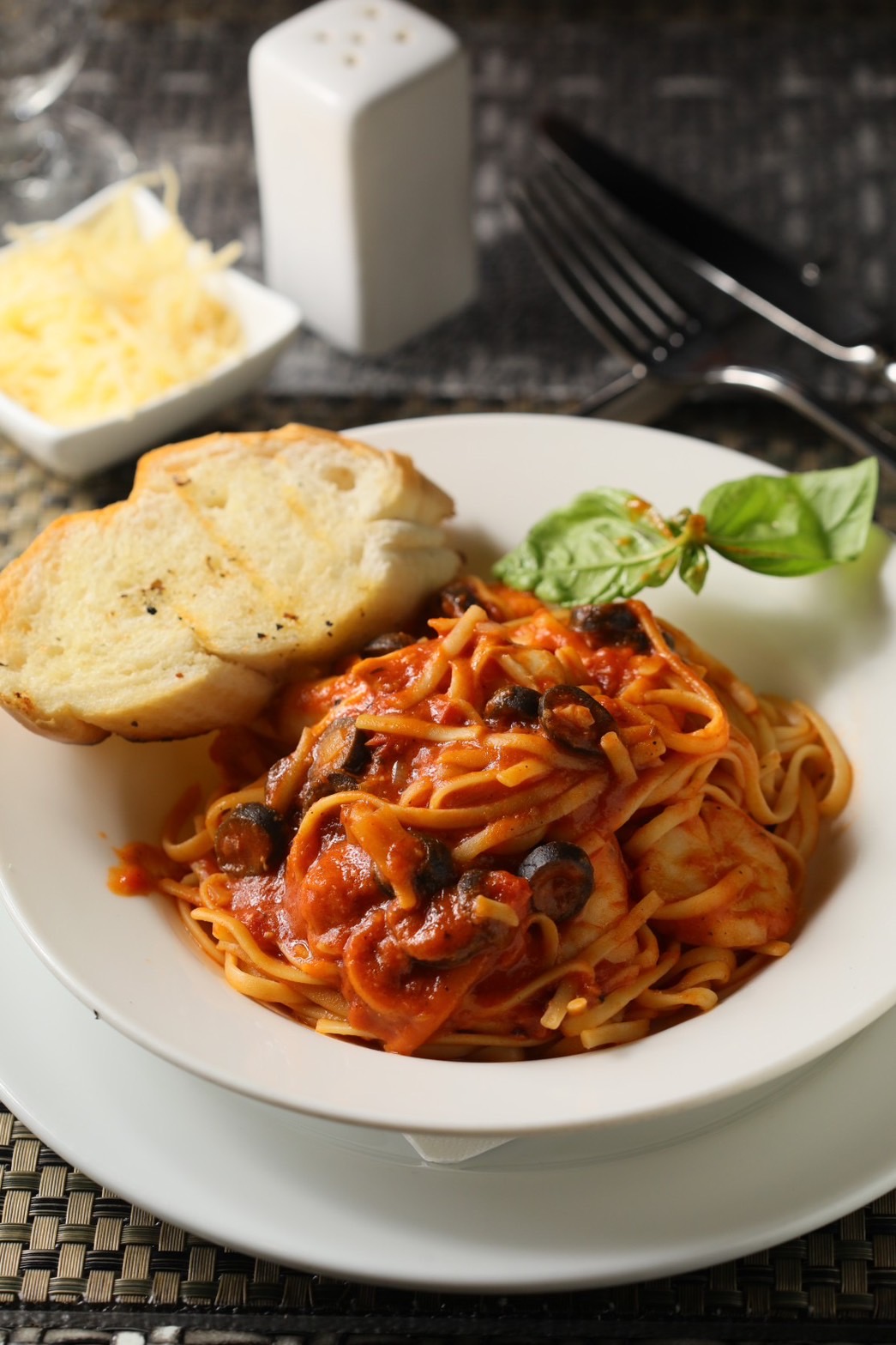 「Spaghetti Bolognese」番茄香氣十足，越吃越開胃。（19.5美元／份，約NT$626）