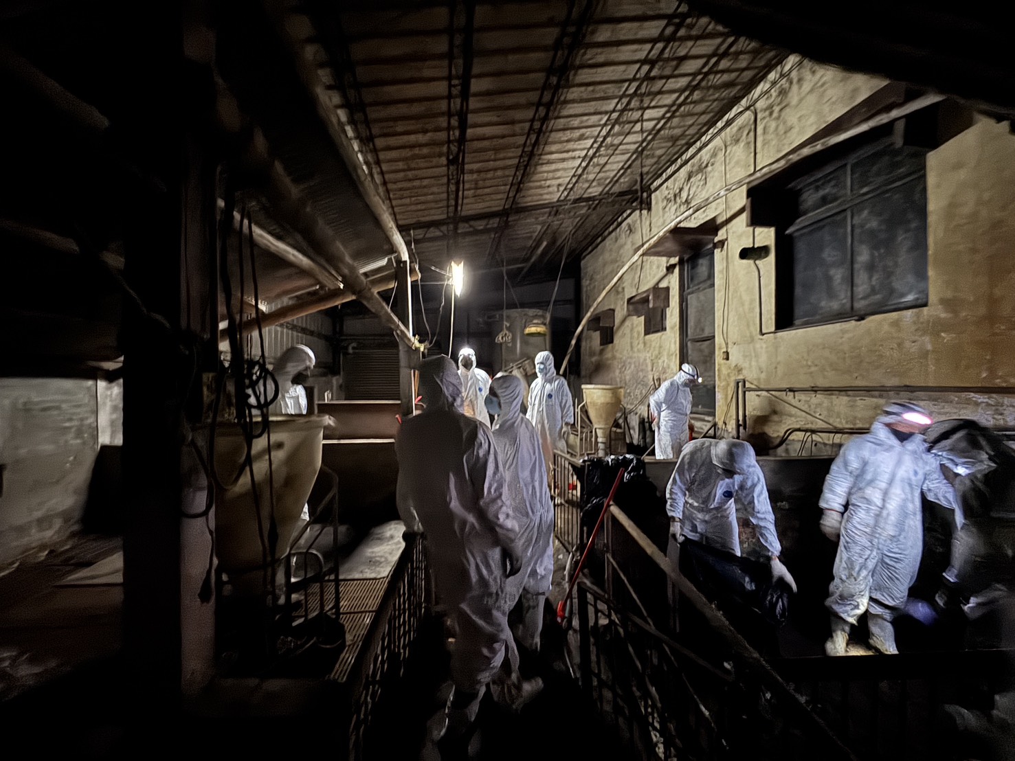 國軍今天增派人力（應變中心提供）