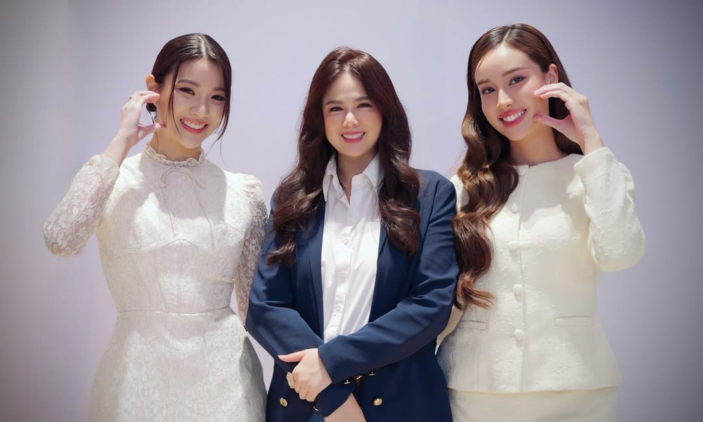 Ginny（左）、Jayna（右）是Tik所簽的泰百藝人，兩人已在準備下一部戲。（northstarentertainth/IG）