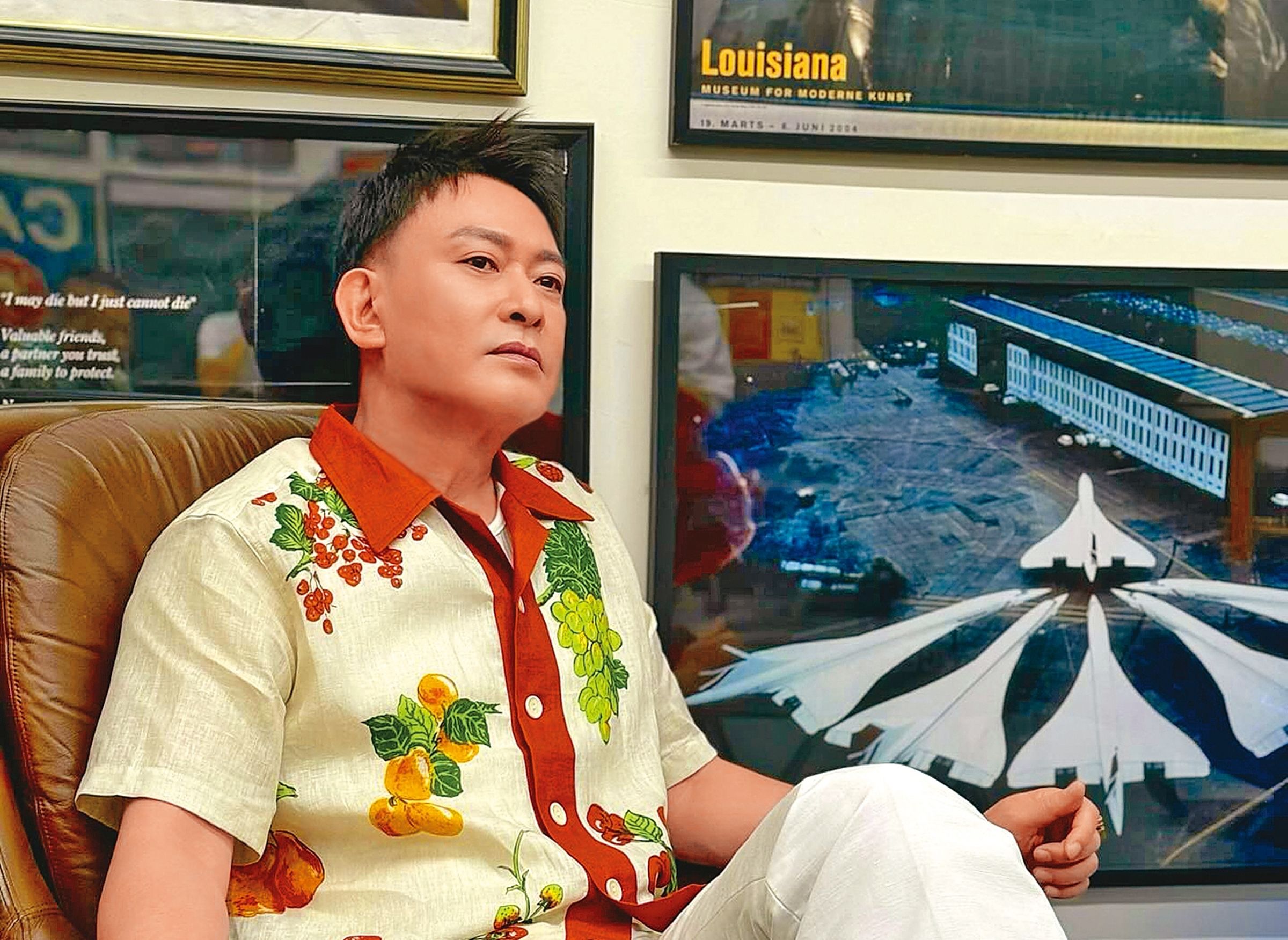 王識賢常在Threads與粉絲互動，以親民、真實風格大受歡迎，展現與眾不同的親切魅力。（翻攝自王識賢Threads）