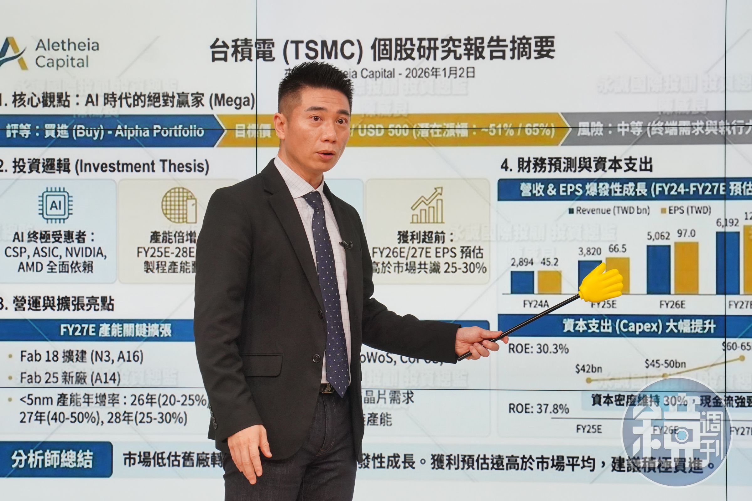 陳威良提醒，不要在市場熱烈時衝動，也不要在趨勢沒走完時急著下車。
