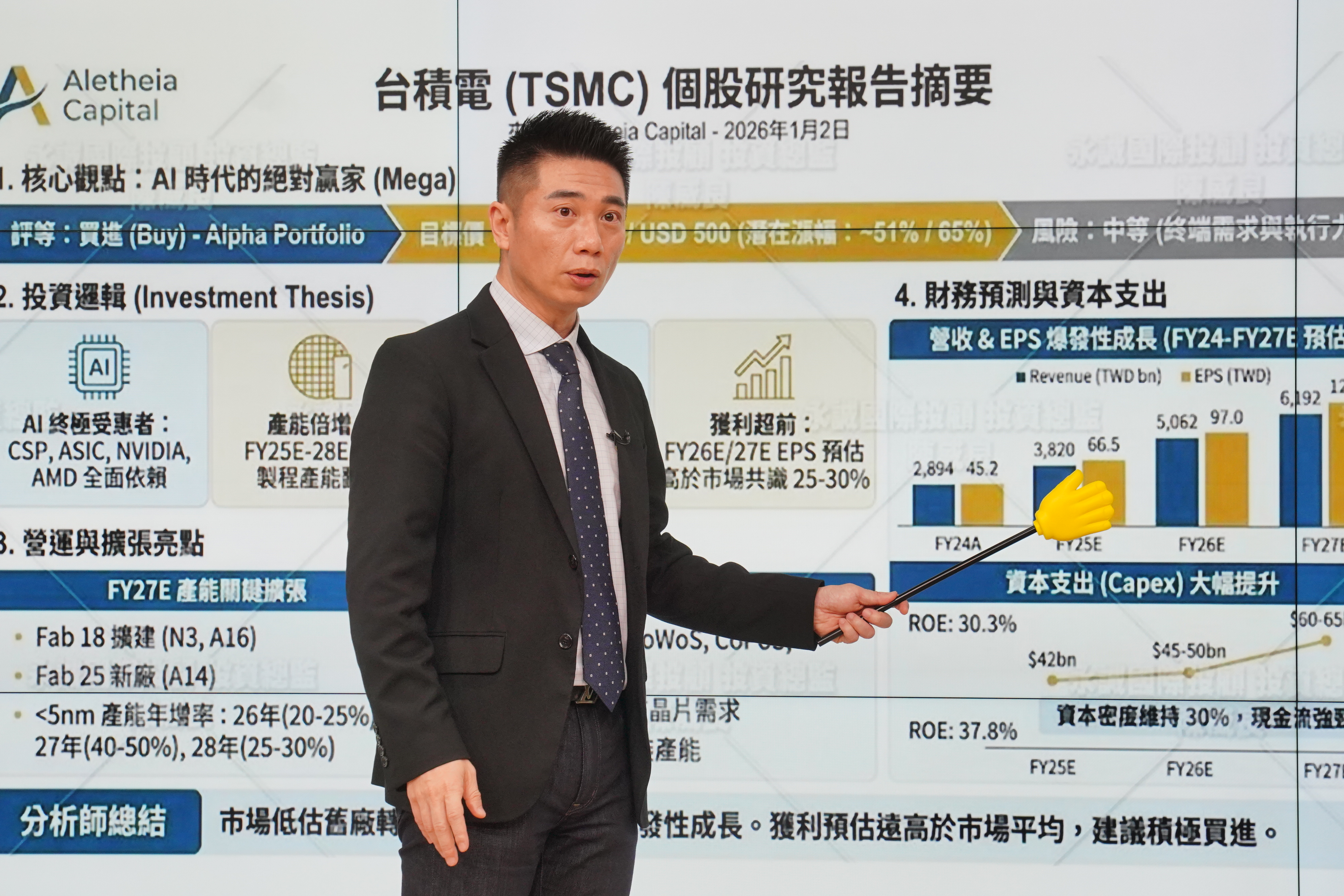 陳威良提醒,不要在市場熱烈時衝動,也不要在趨勢沒走完時急著下車。