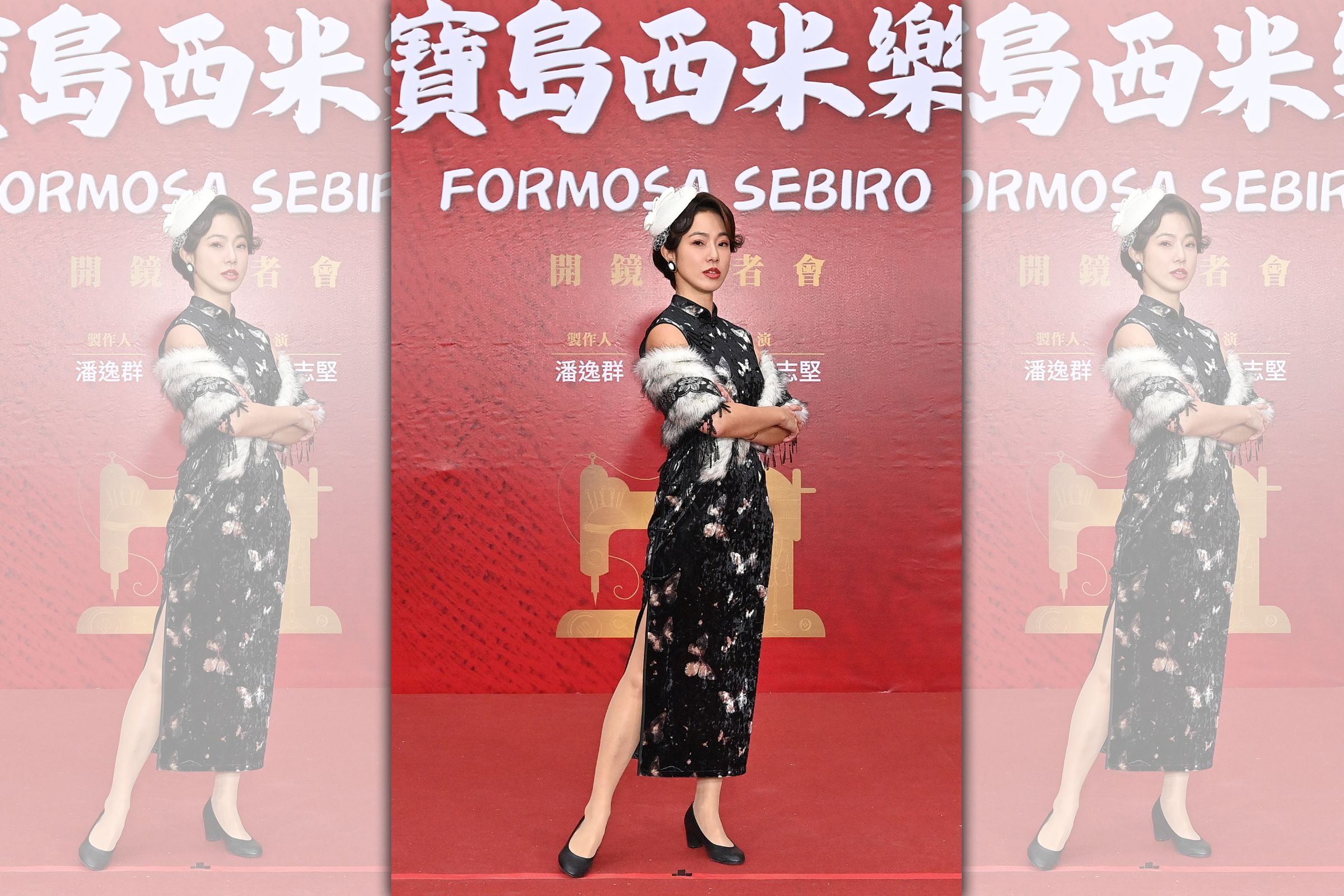 黃瑄今出席新戲記者會被追問婚變一事。（台視提供）