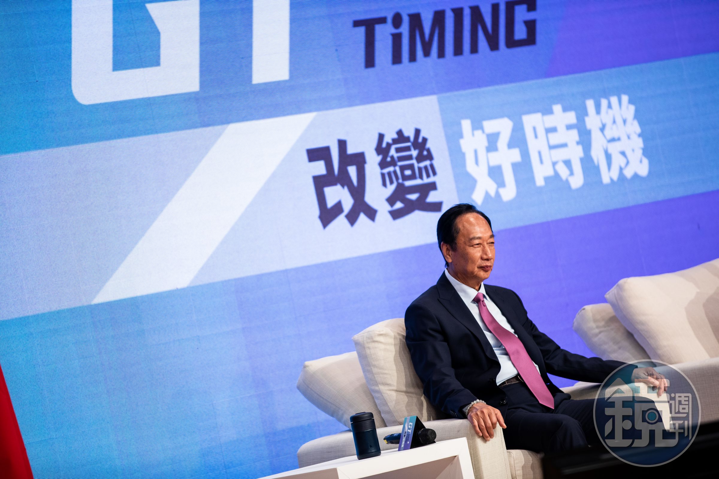 金門某間飯店之林姓負責人,為了挺郭台銘(圖)連署,竟然指示員工進行收購身分證影本行為。