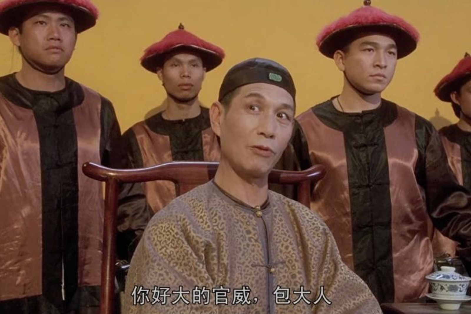 劉洵在《九品芝麻官》中飾演權傾朝野的李蓮英。（翻攝網路）