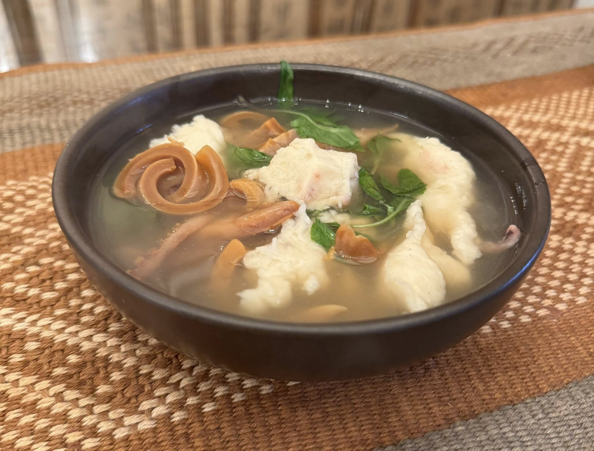 今天在家自製綜合魷魚平及兩喜號風味的魷魚羹。