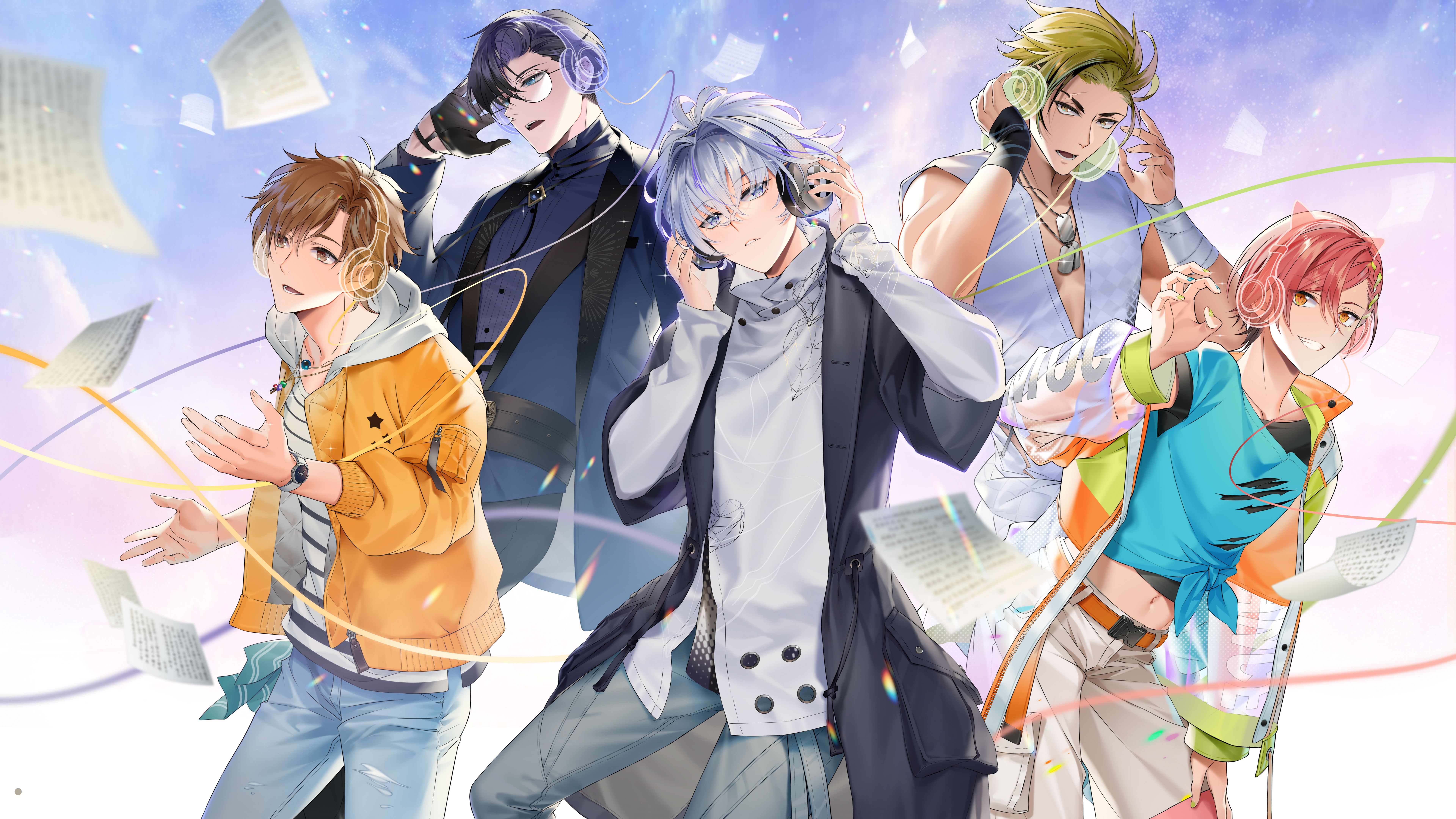 玩家在《Voice Love on Air》扮演聲音導演，錄製BL廣播劇維持工作室營運，並能與配音員們發展戀情。（大宇資訊提供）